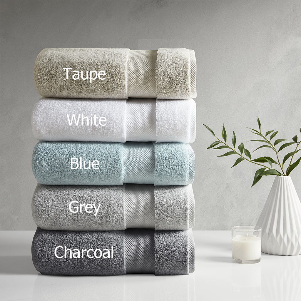 Splendor - 6 Piece Towel Set - White - Image 3