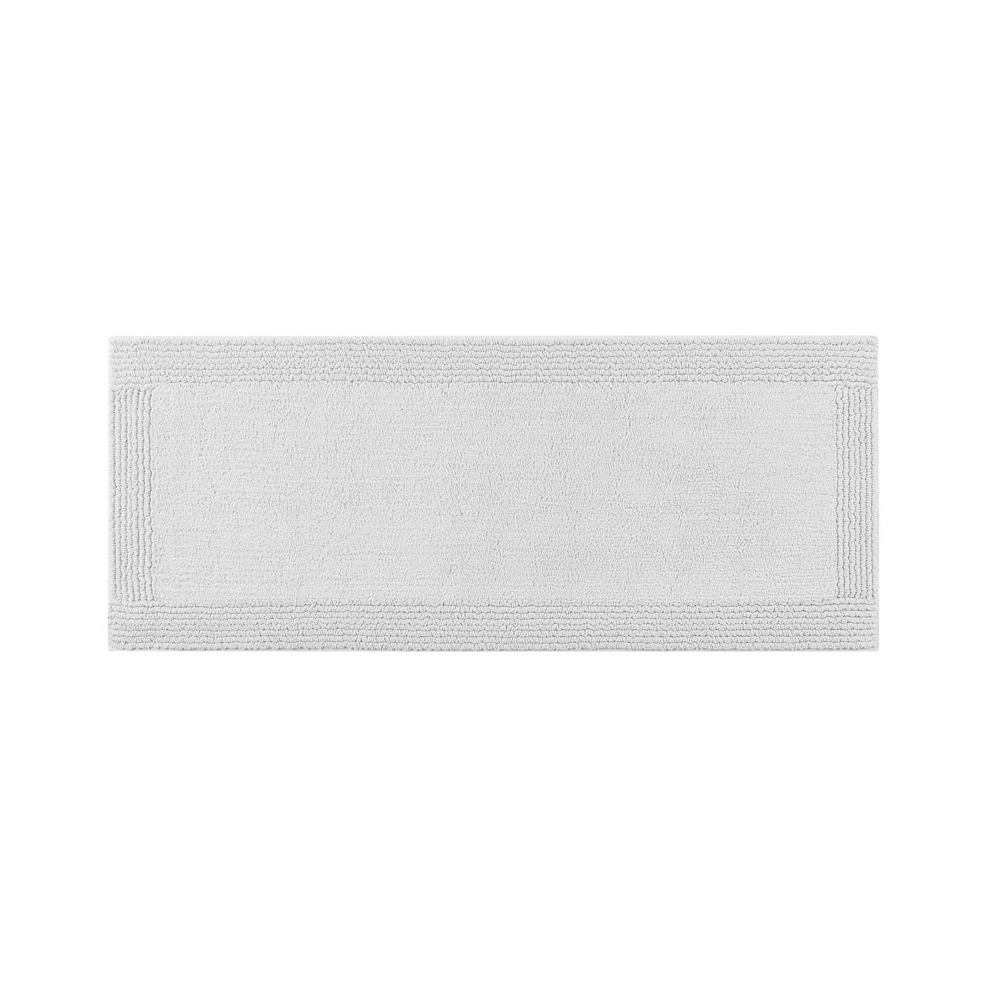 Splendor - 24" x 72" Tufted Reversible Bath Rug - Gray - Image 4