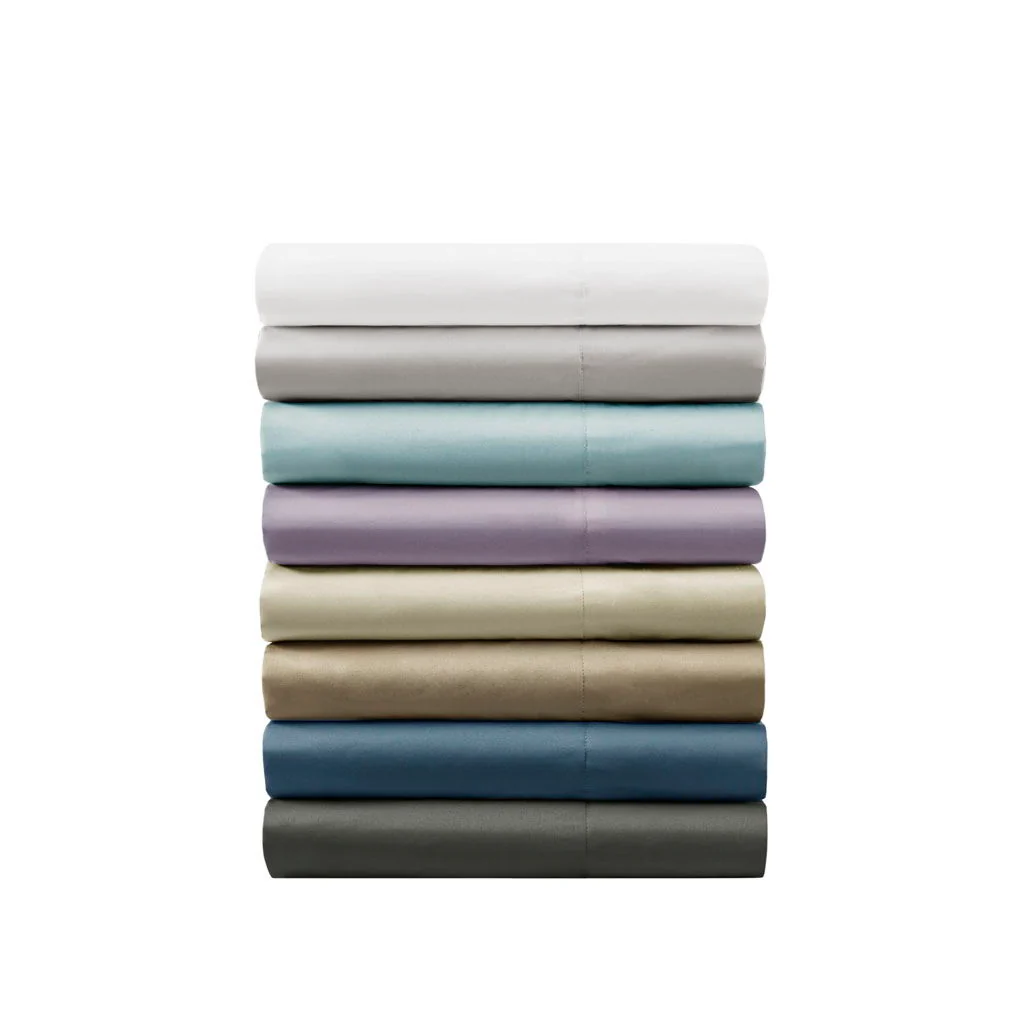 Split King 800 Thread Count Sheet Set - Gray - Image 2