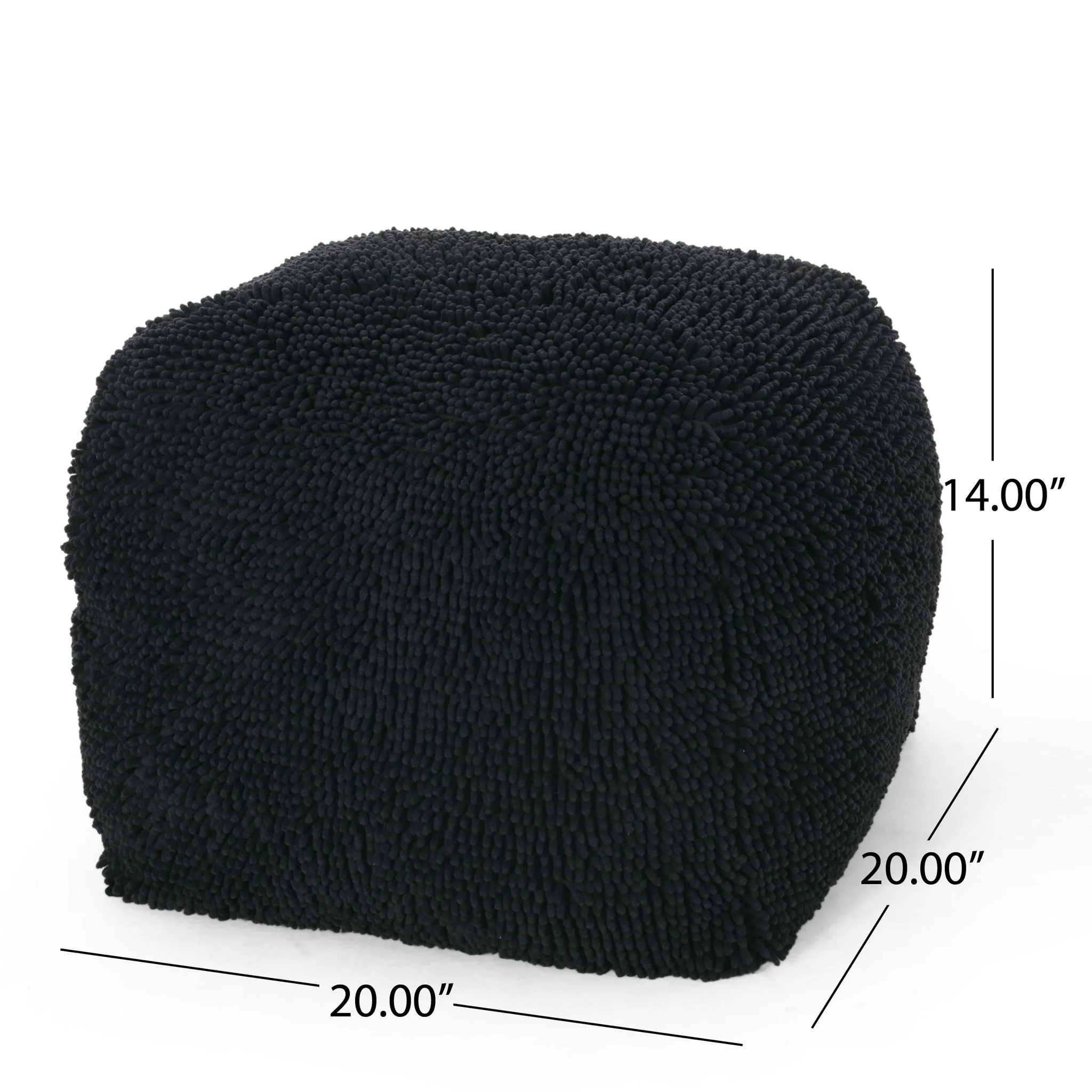 Spongy Square Pouf Soft Seating - Image 9