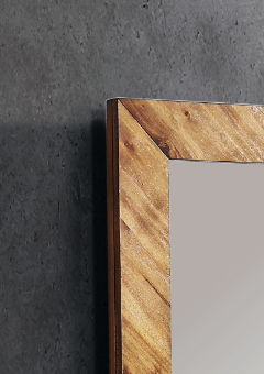 Steampunk Mirror - Chestnut - Image 3