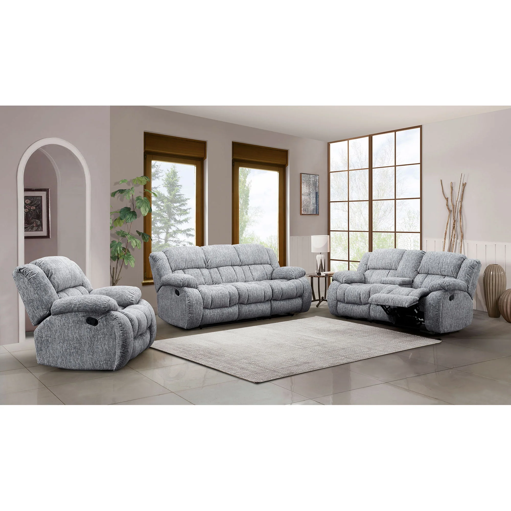 Stonic - Design Reclining Set - Image 3