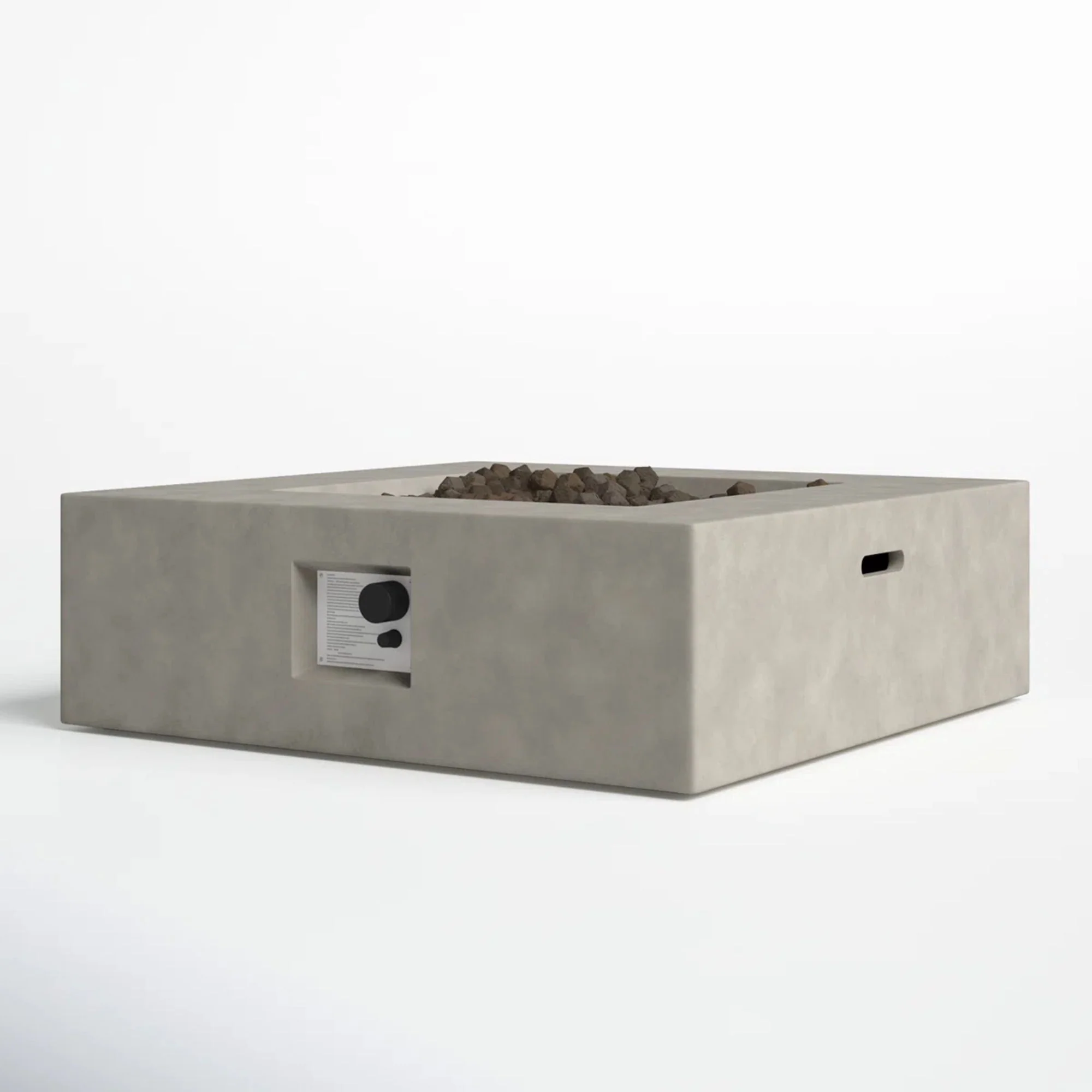 Streamlined Aesthetic Outdoor Fire Pit Table - Image 3