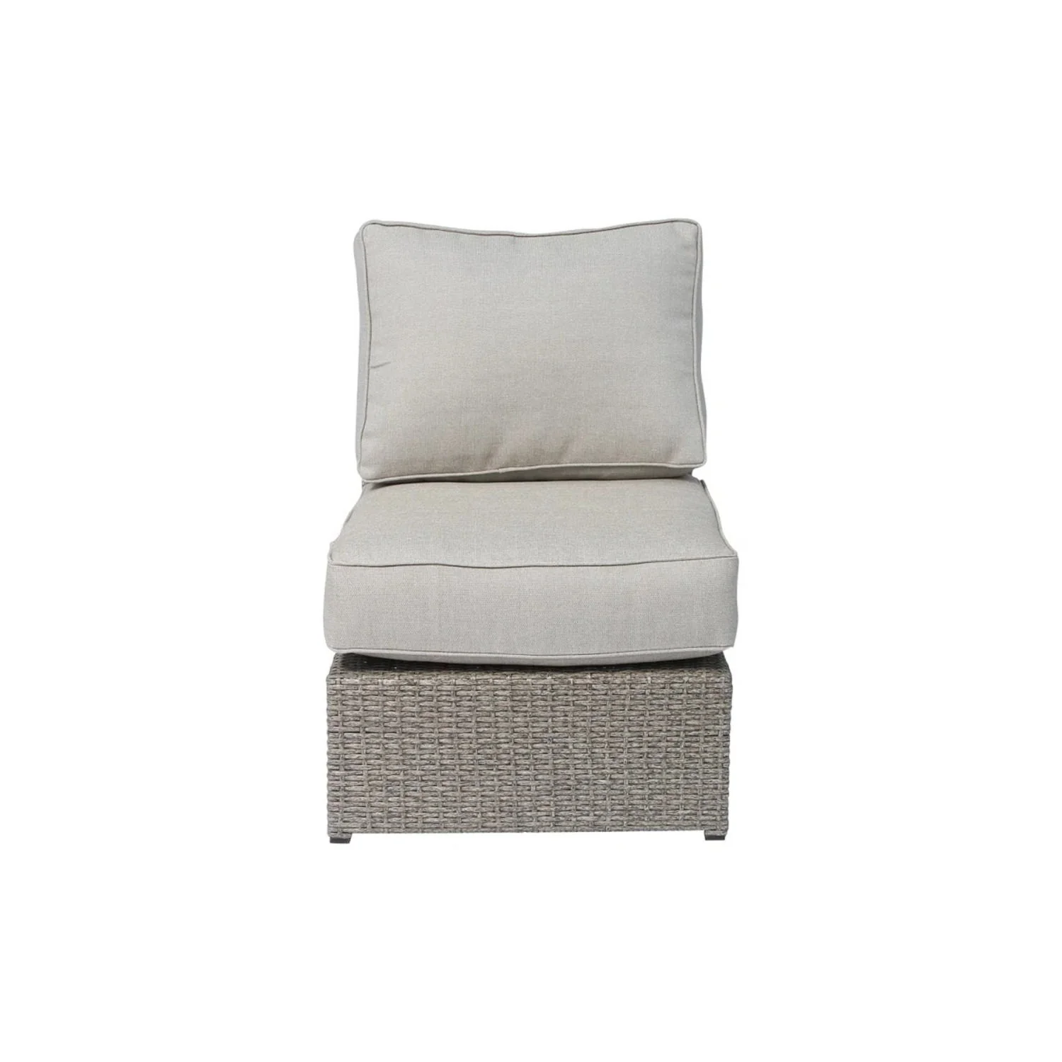 Comfortable Modern Patio Rattan Sectional Set With Cushions - Image 30