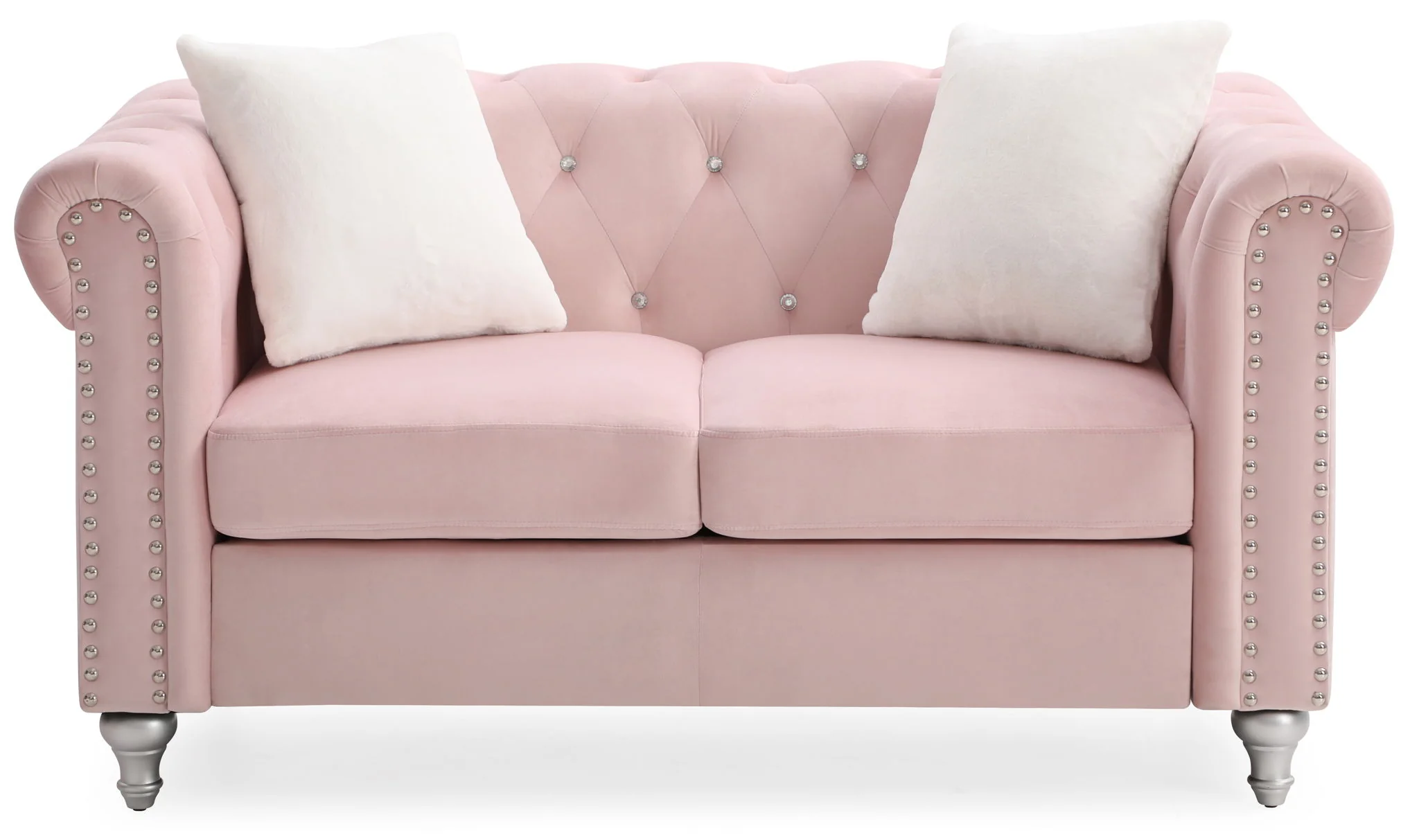 Stylish Contemporary Loveseat - Image 20
