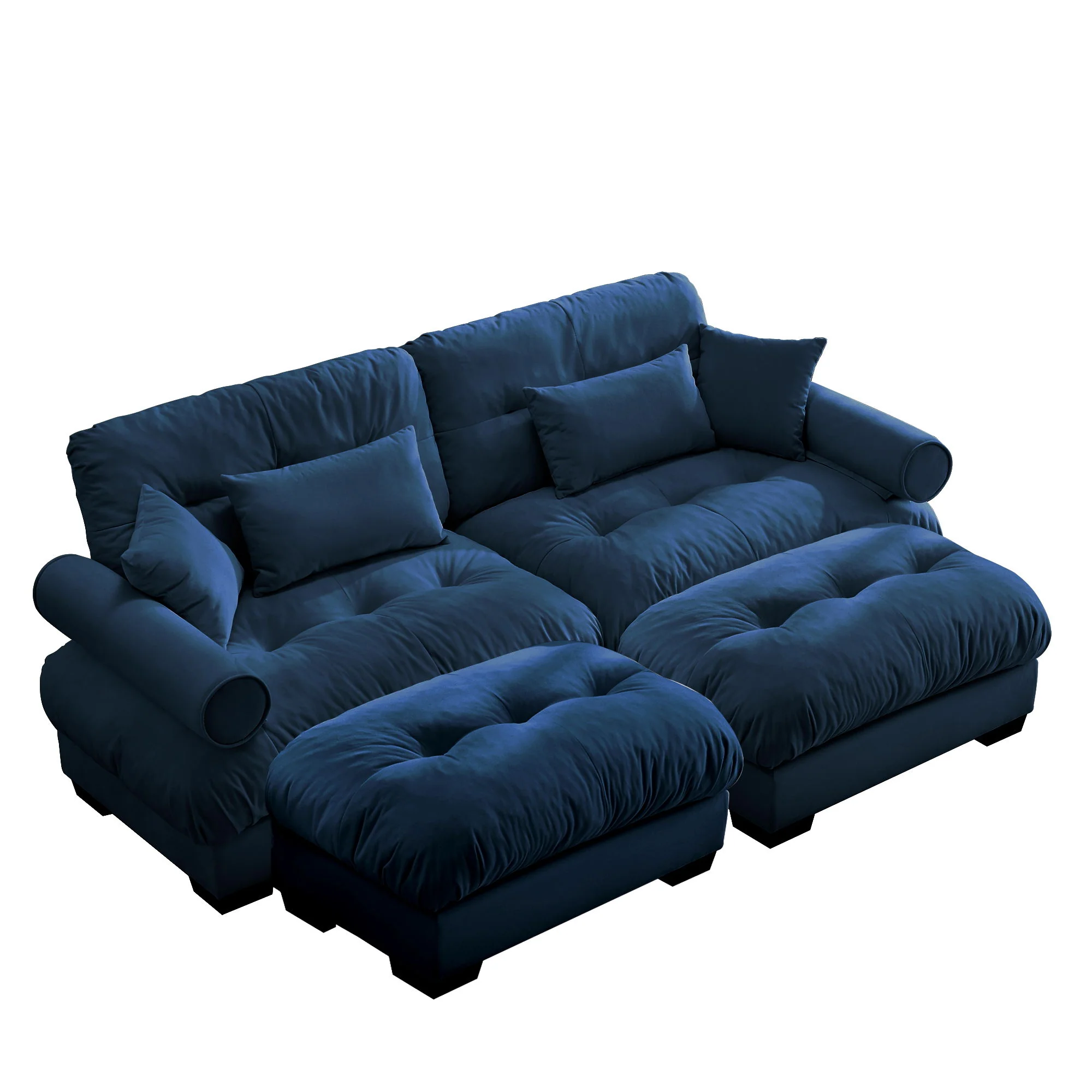 Super Comfort Oversized Modular Sectional Sofa With Movable Ottoman - Image 22