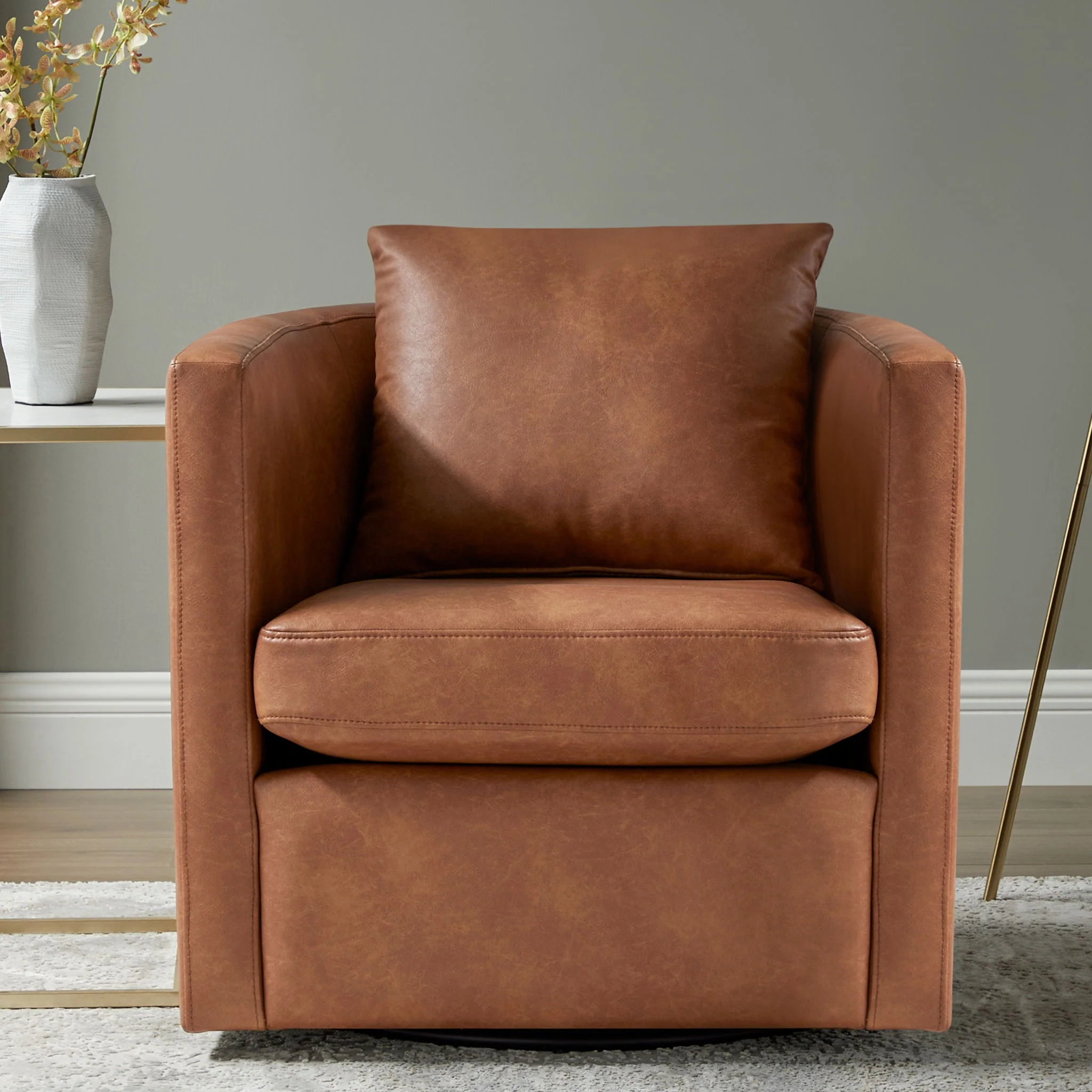 Sutton - Swivel Barrel Chair - Image 13