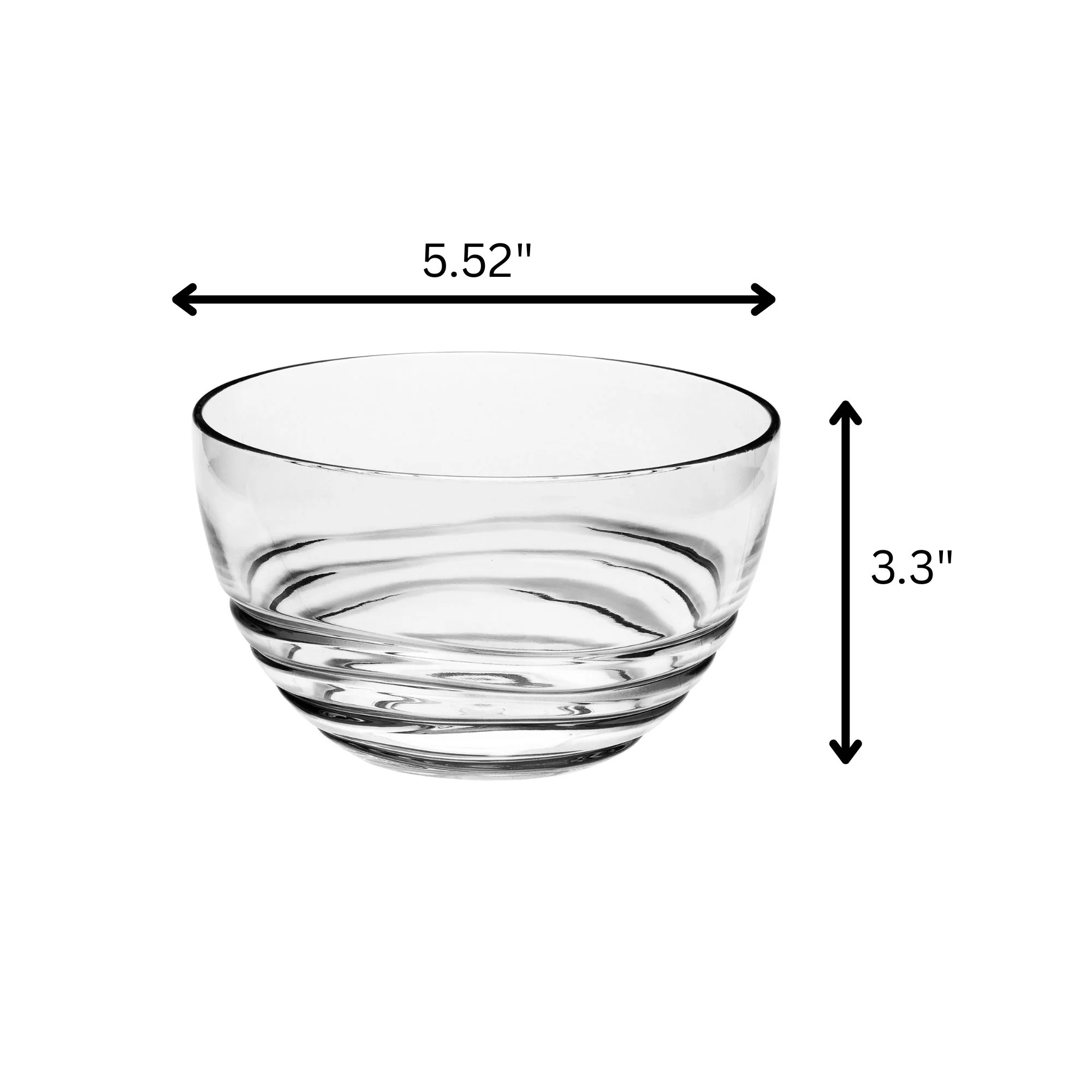 Swirl Acrylic Serving Bowls, Unbreakable - Image 14
