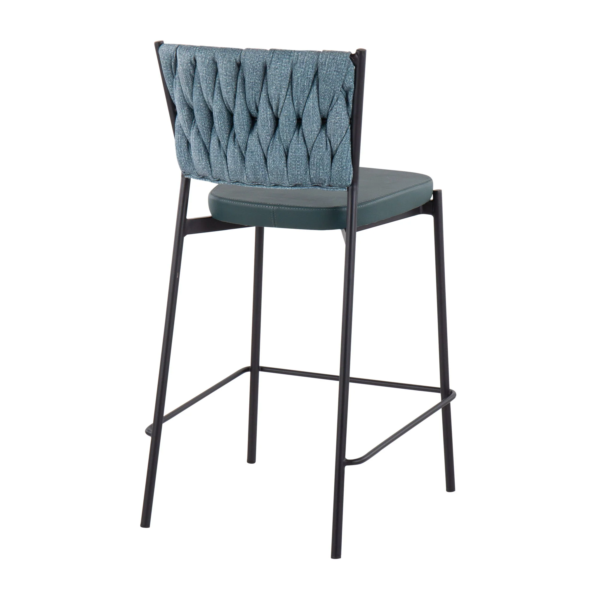 Tania - Braided Contemporary Counter Stool (Set of 2) - Image 6
