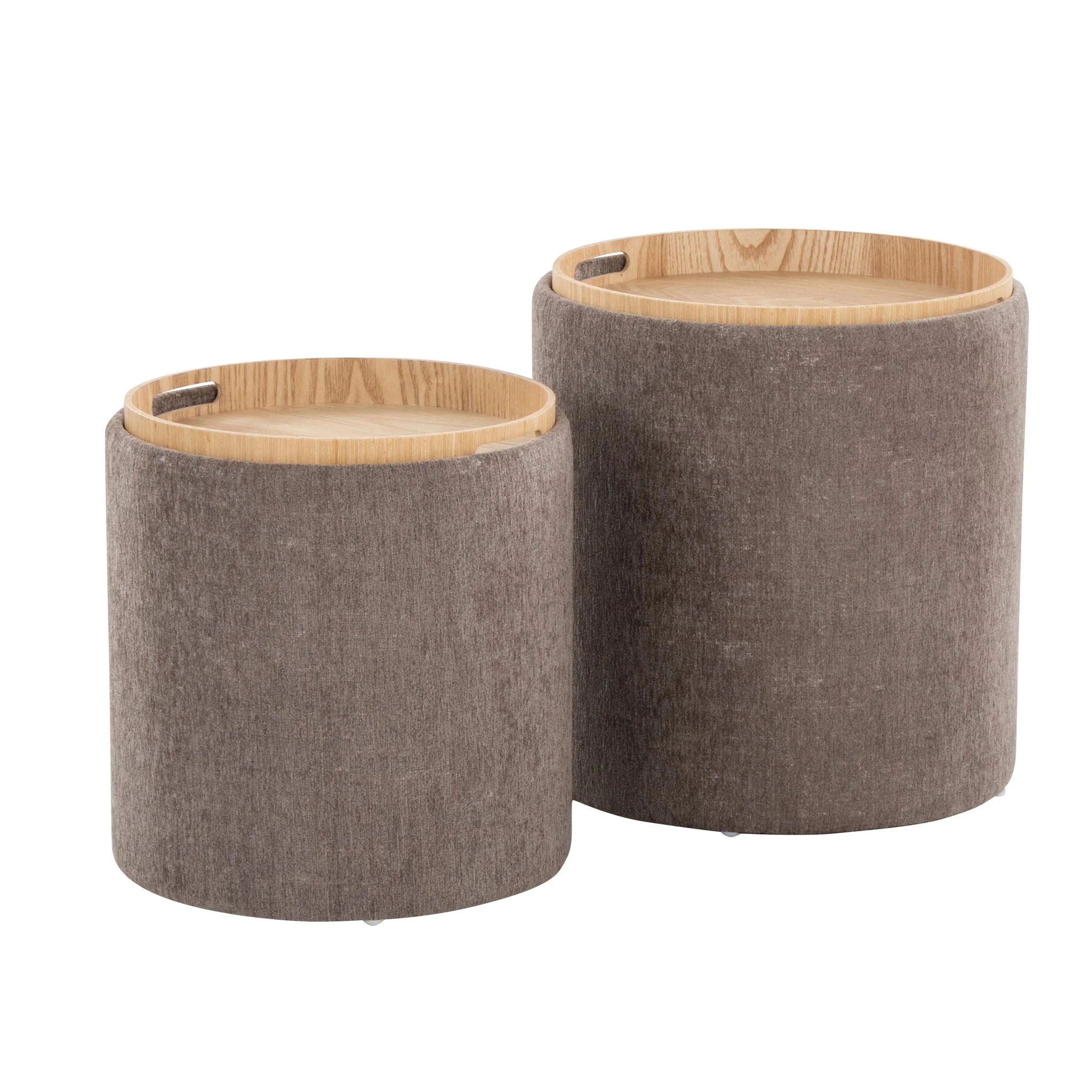 Tray - Contemporary Nesting Ottoman Set - Image 23