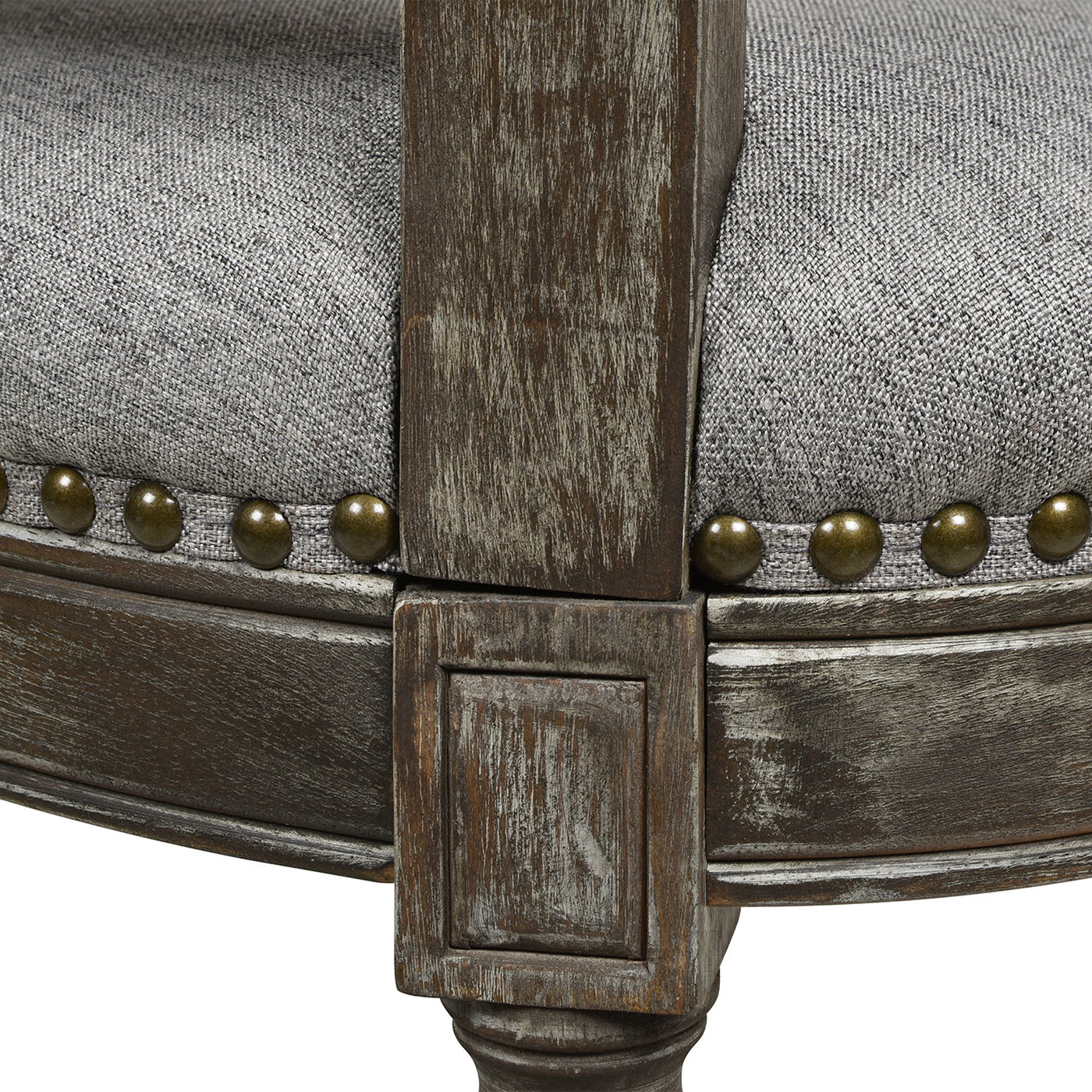 Triomphe - Rattan Wicker High Back Armless Counter Bar Stool - Image 5