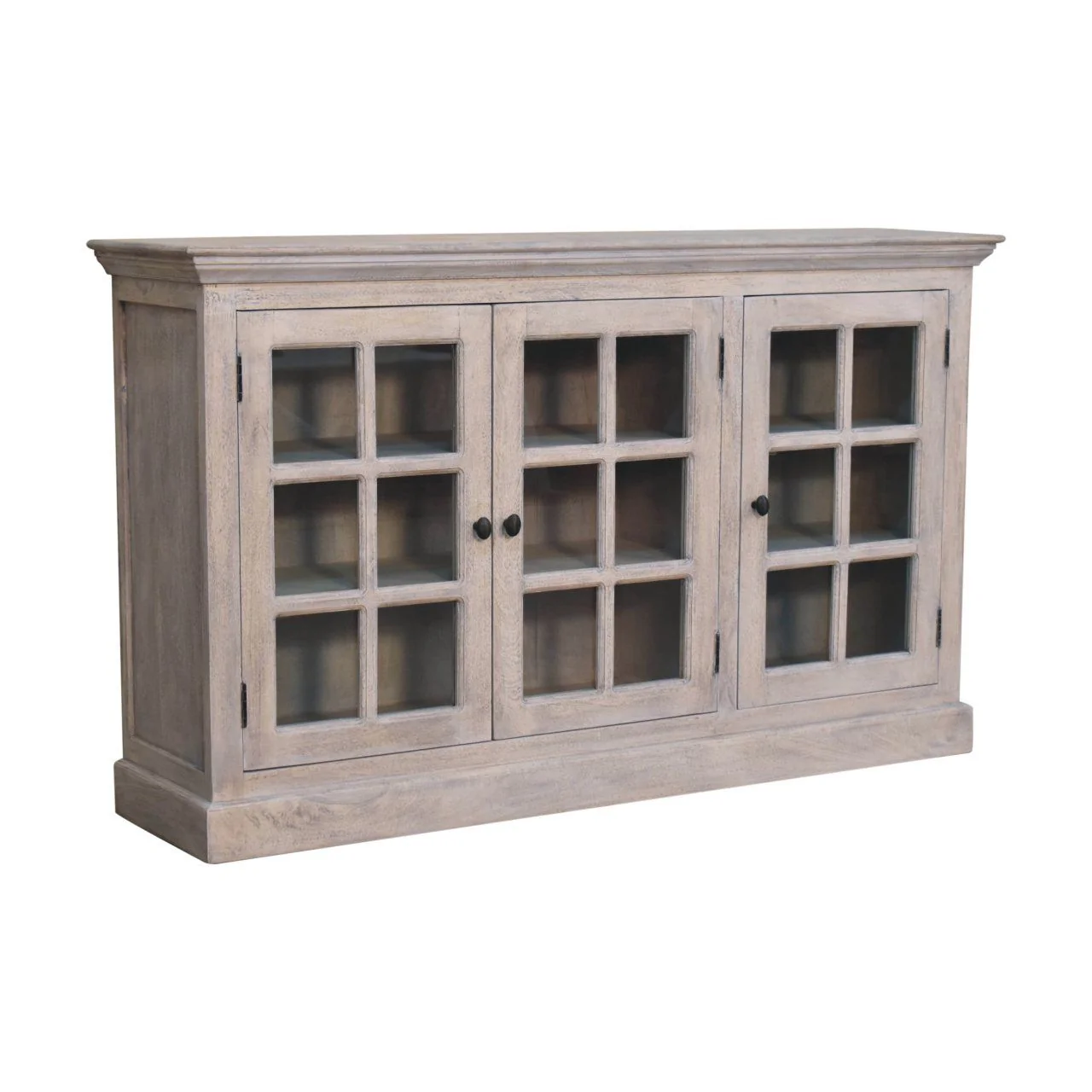 Triple Glazed Cabinet - Gray - Image 3
