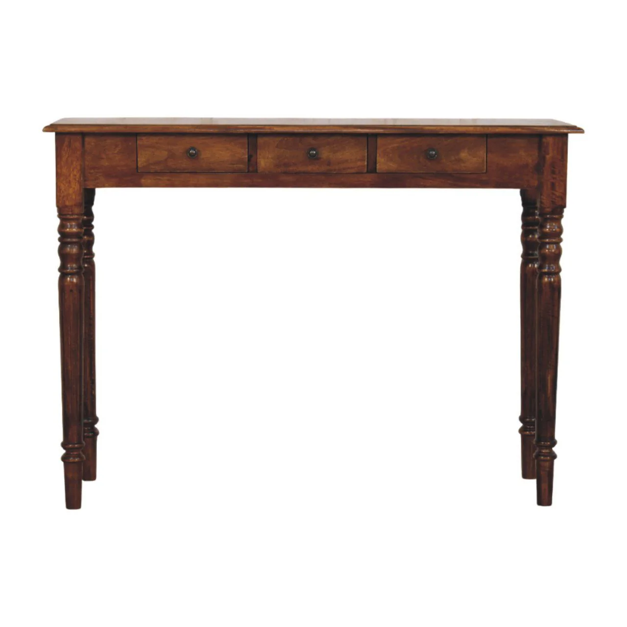 Turned Legs Drawer Console Table - Image 3