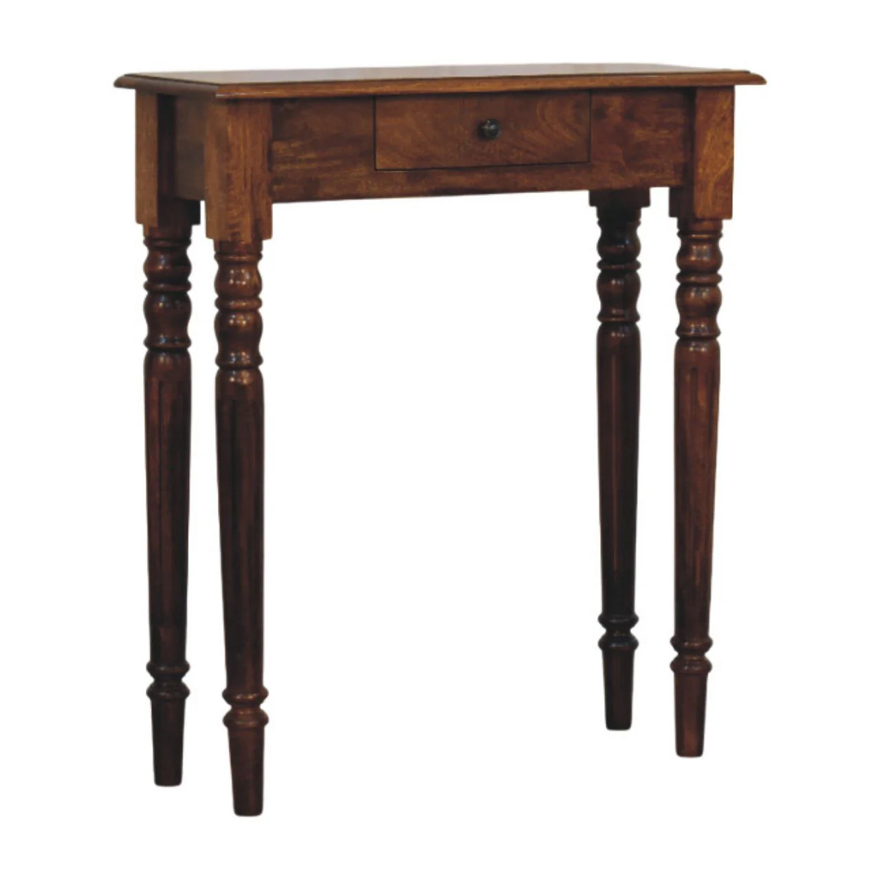 Turned Legs Drawer Console Table - Image 4
