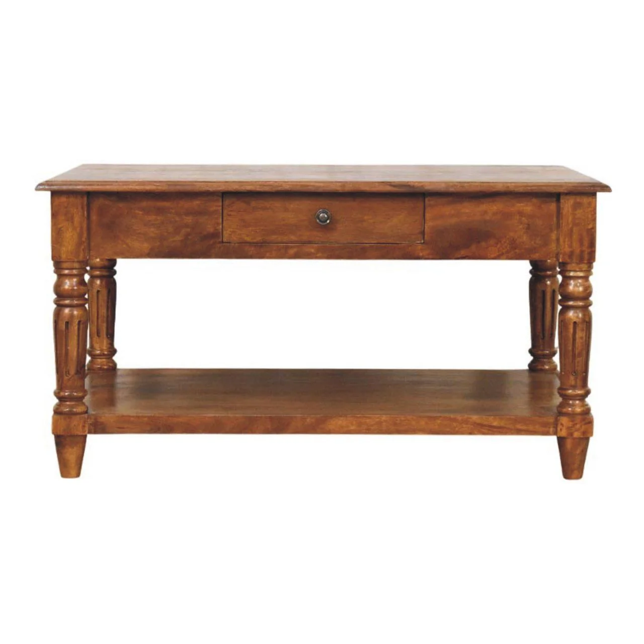 Turned Legs Drawer Table - Image 10