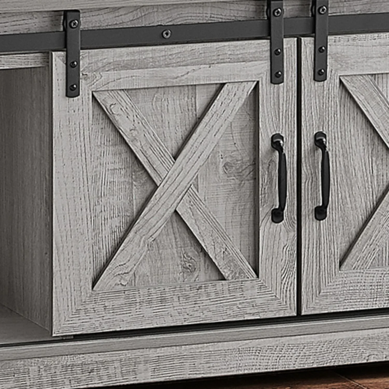 TV Stand, Console Media Entertainment Center, Storage Cabinet, Transitional - Image 11