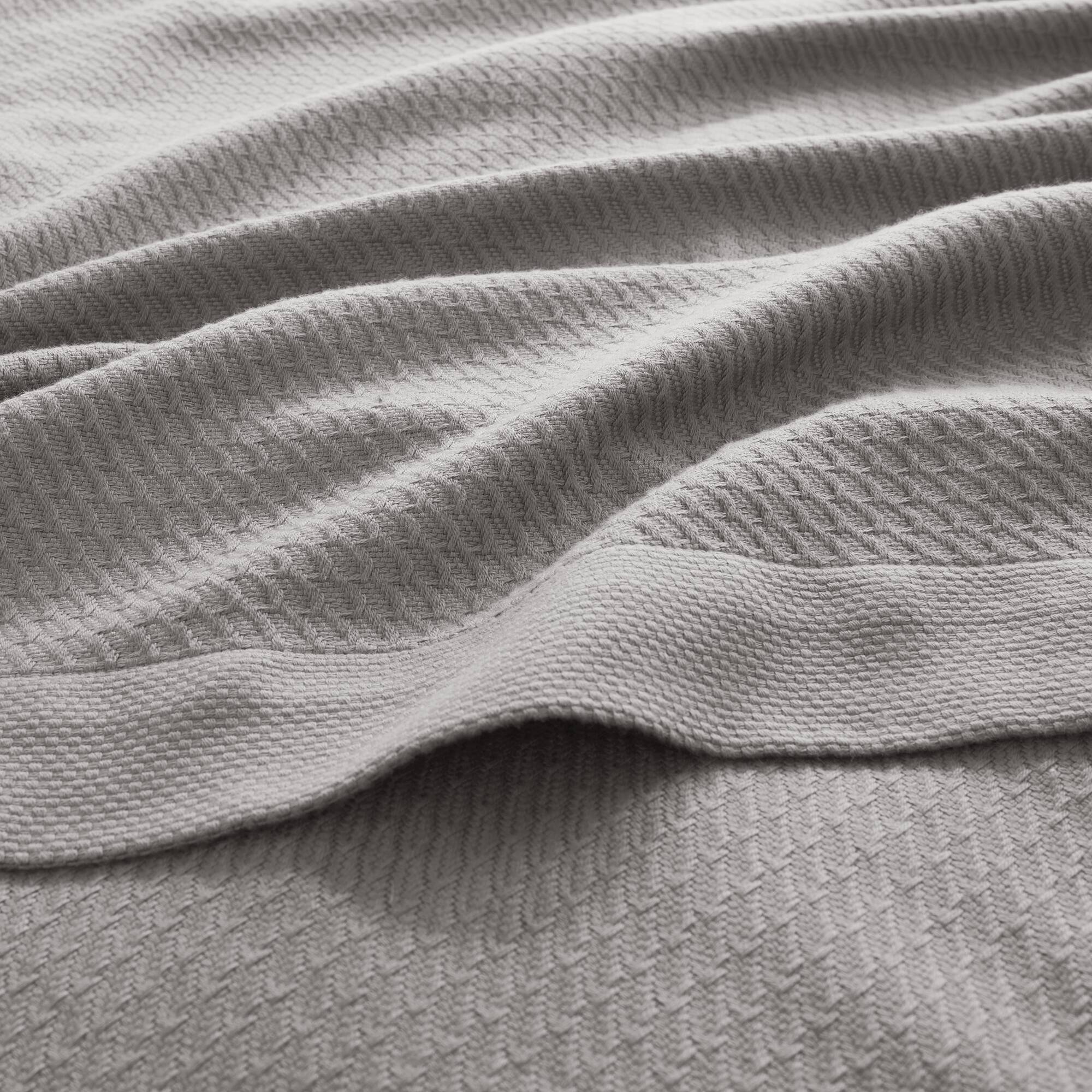 Egyptian Cotton - Twin Blanket - Gray - Image 2