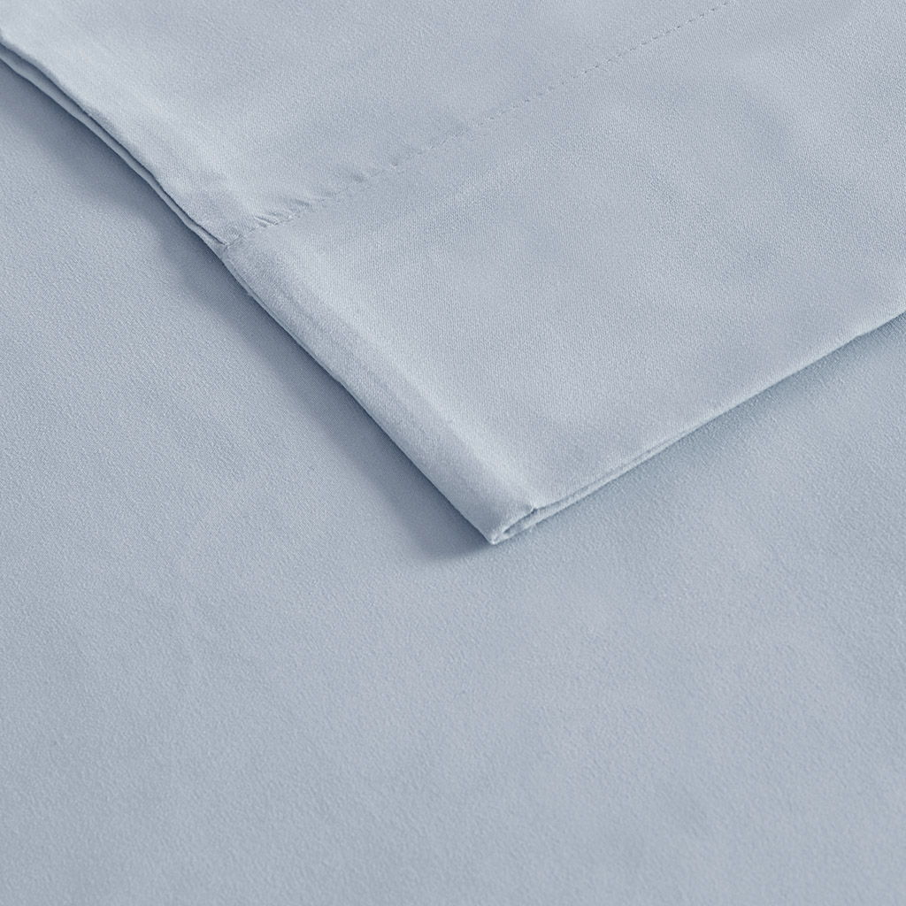 Twin Long All Season Moisture Wicking Lightweight Sheet Set - Blue - Image 2