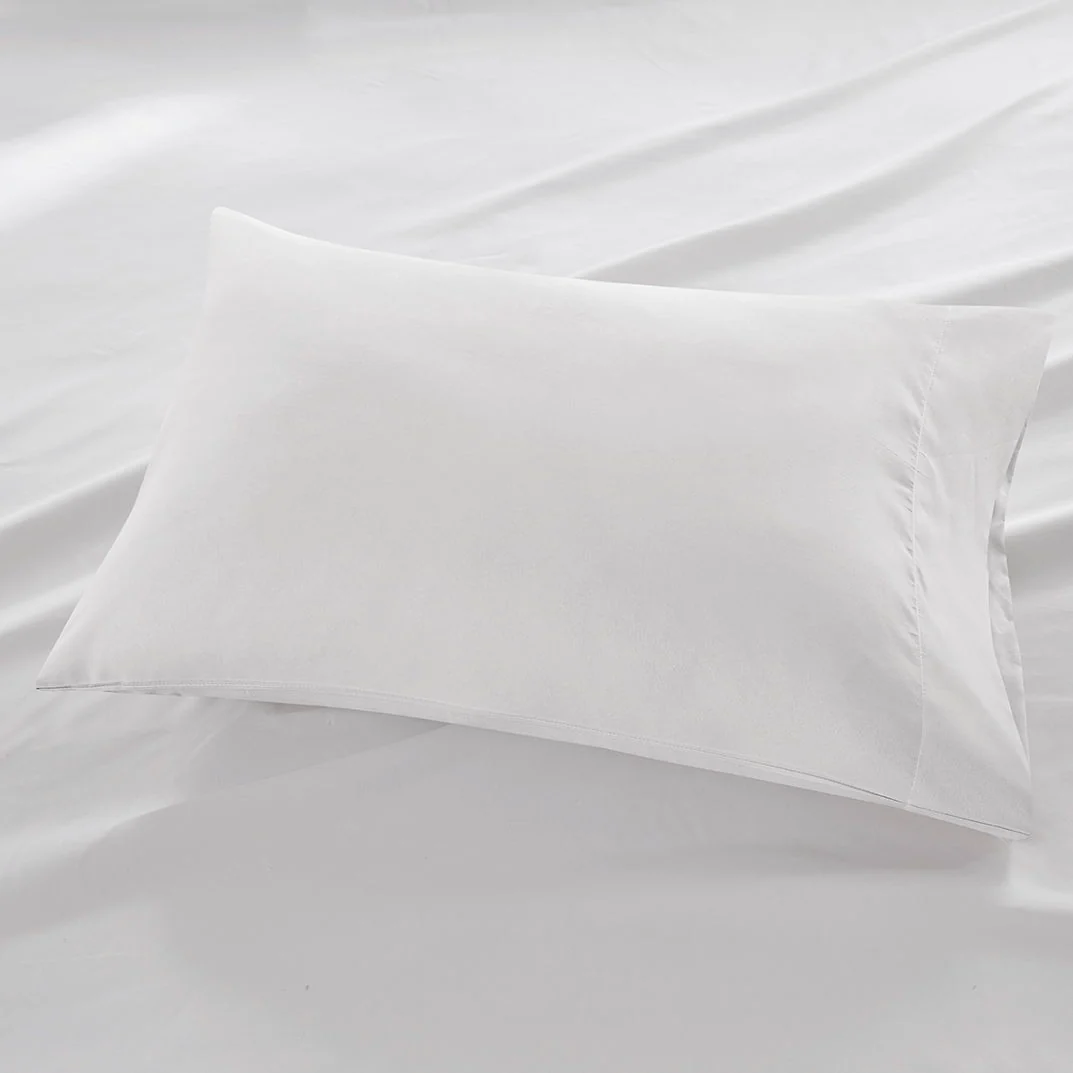 Twin Long All Season Moisture Wicking Lightweight Sheet Set - White - Image 2