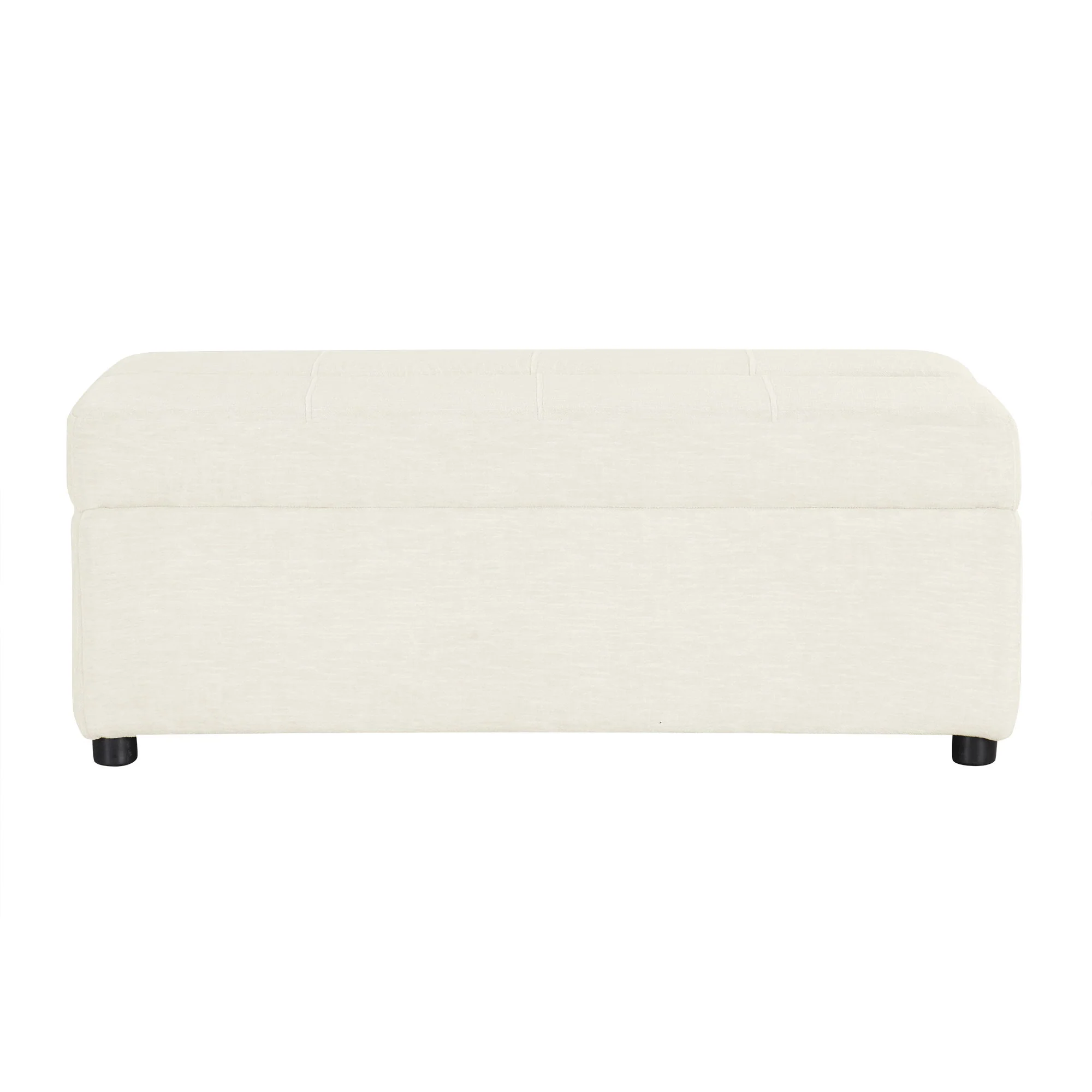 Twin Size Folding Ottoman Sleeper Bed With Mattress Convertible Guest Bed
