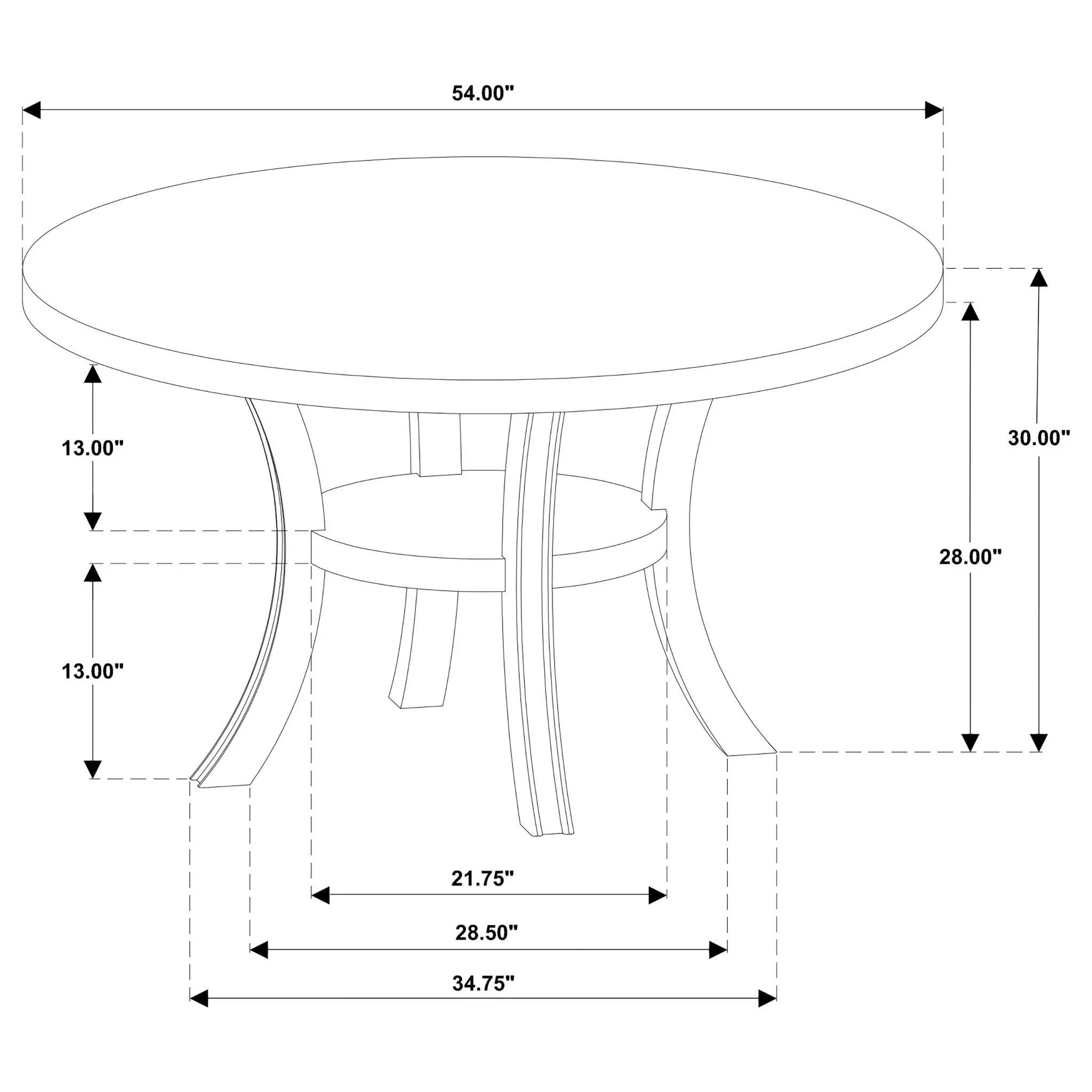 Tyler - Round Dining Table Set - Image 5