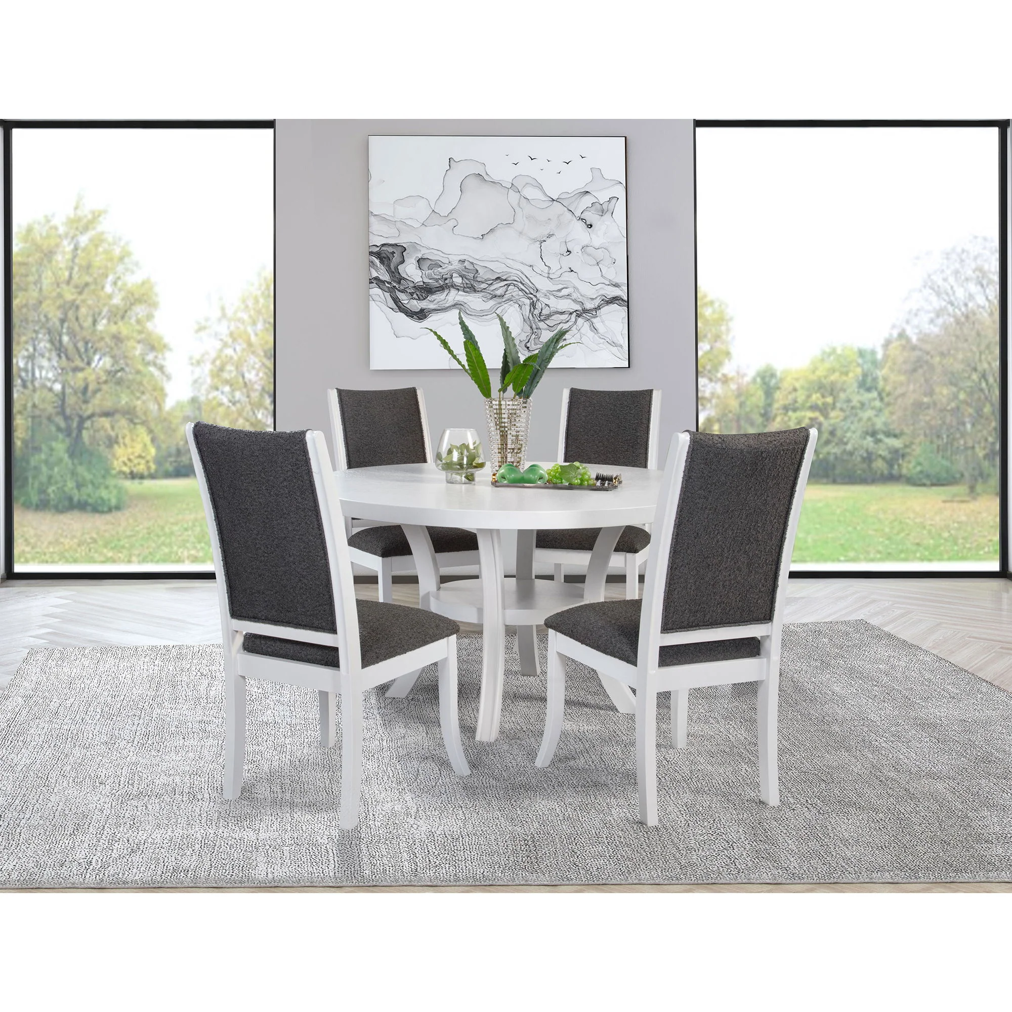 Tyler - Round Dining Table Set - Image 6
