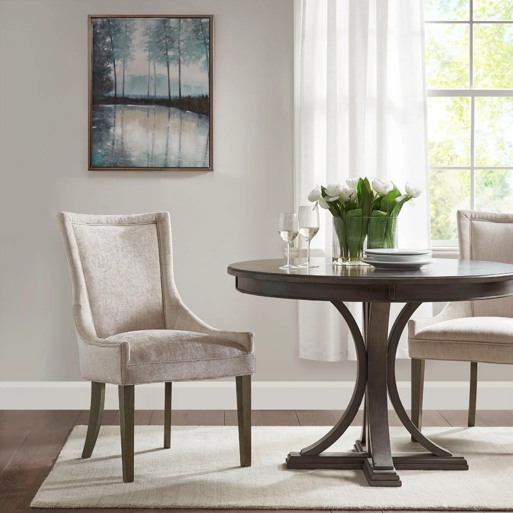 Ultra - Dining Side Chair (Set of 2) - Cream - Image 2