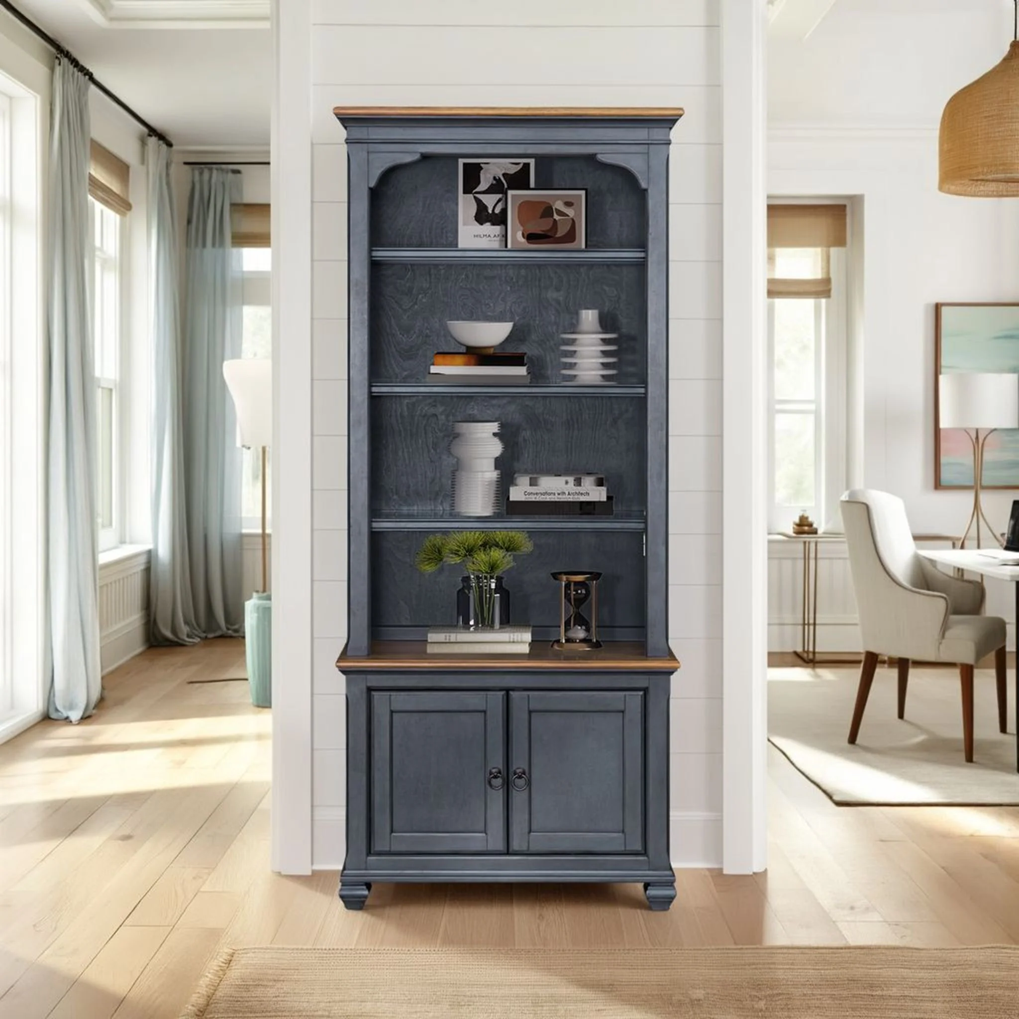Universal Pier Bookcase - Blue - Image 3