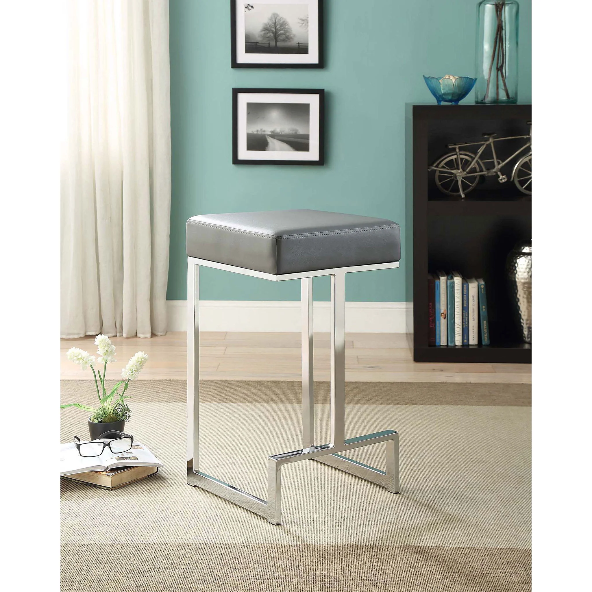 Upholstered Counter Height Stool - Image 7