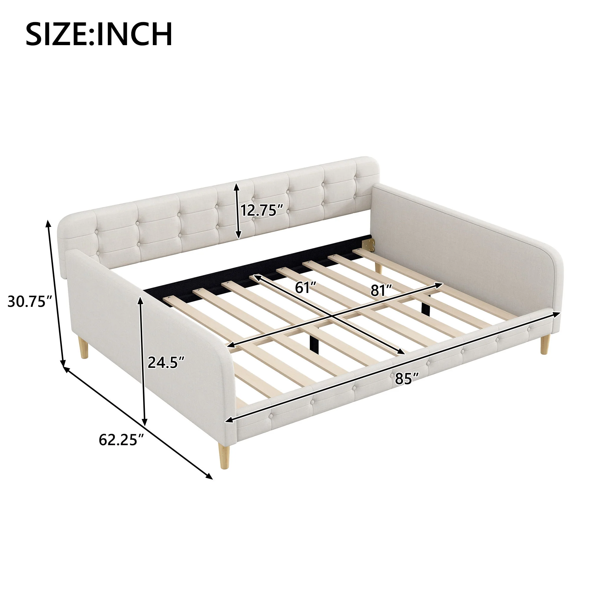 Upholstered Daybed - Image 23