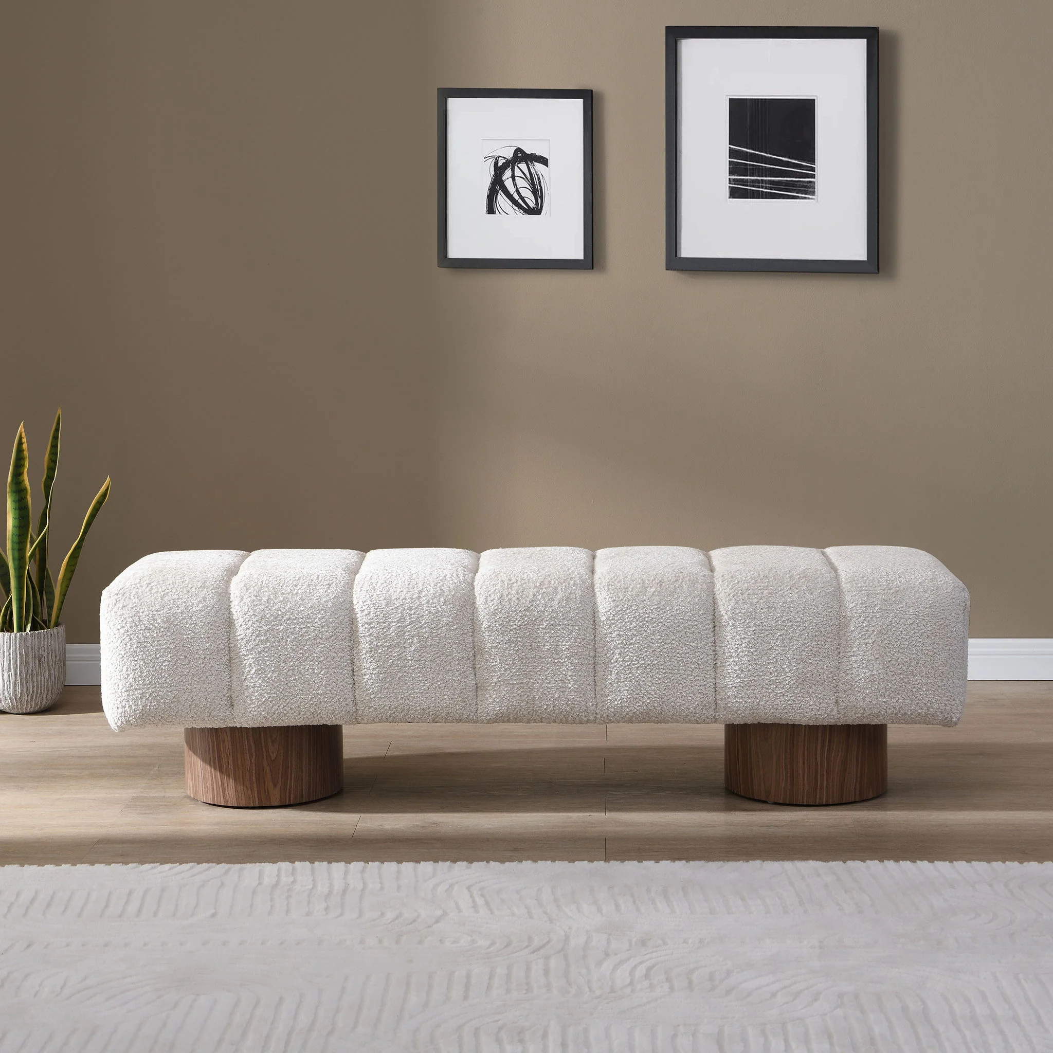 Upholstered Dining Bench For Dining Room - Image 16