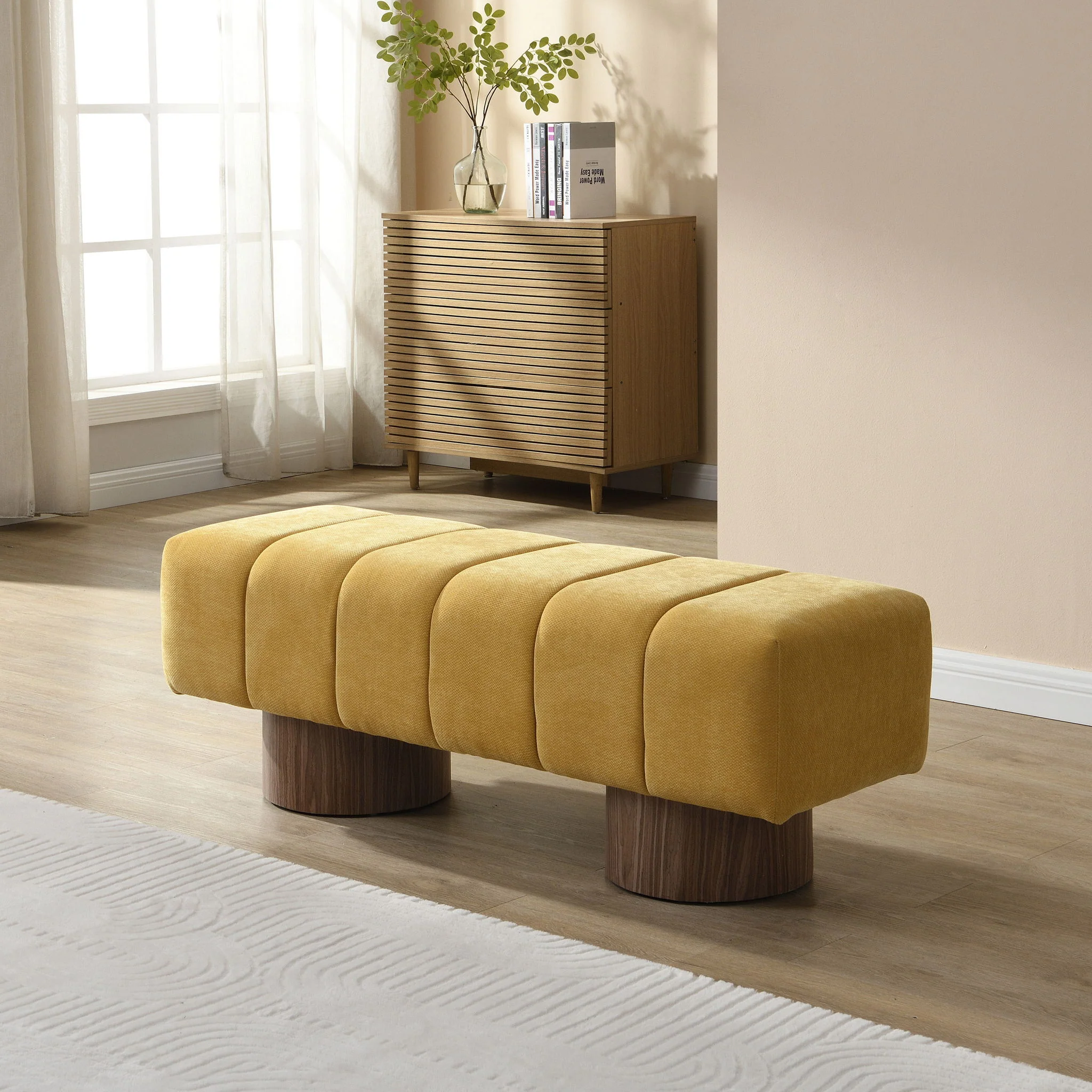 Upholstered Dining Bench For Dining Room - Image 19