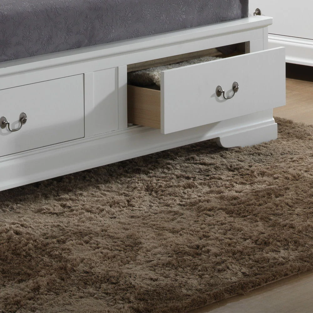 Upholstered Panel Sleigh Bed Design - Image 40