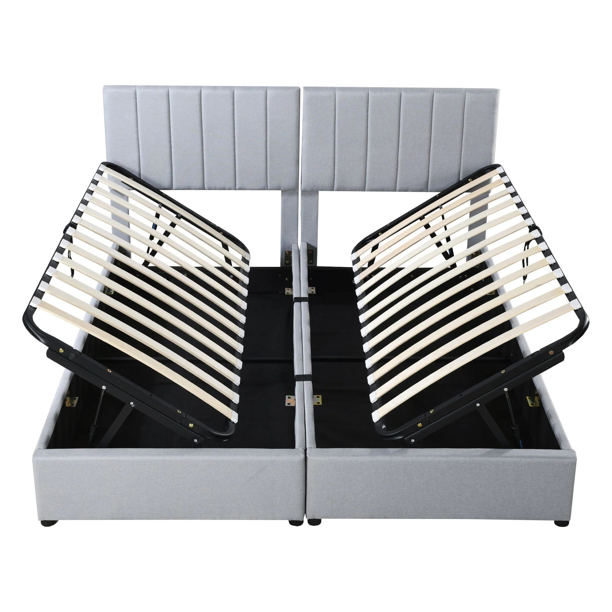 Upholstered Platform Bed With A Hydraulic Storage System - Image 7