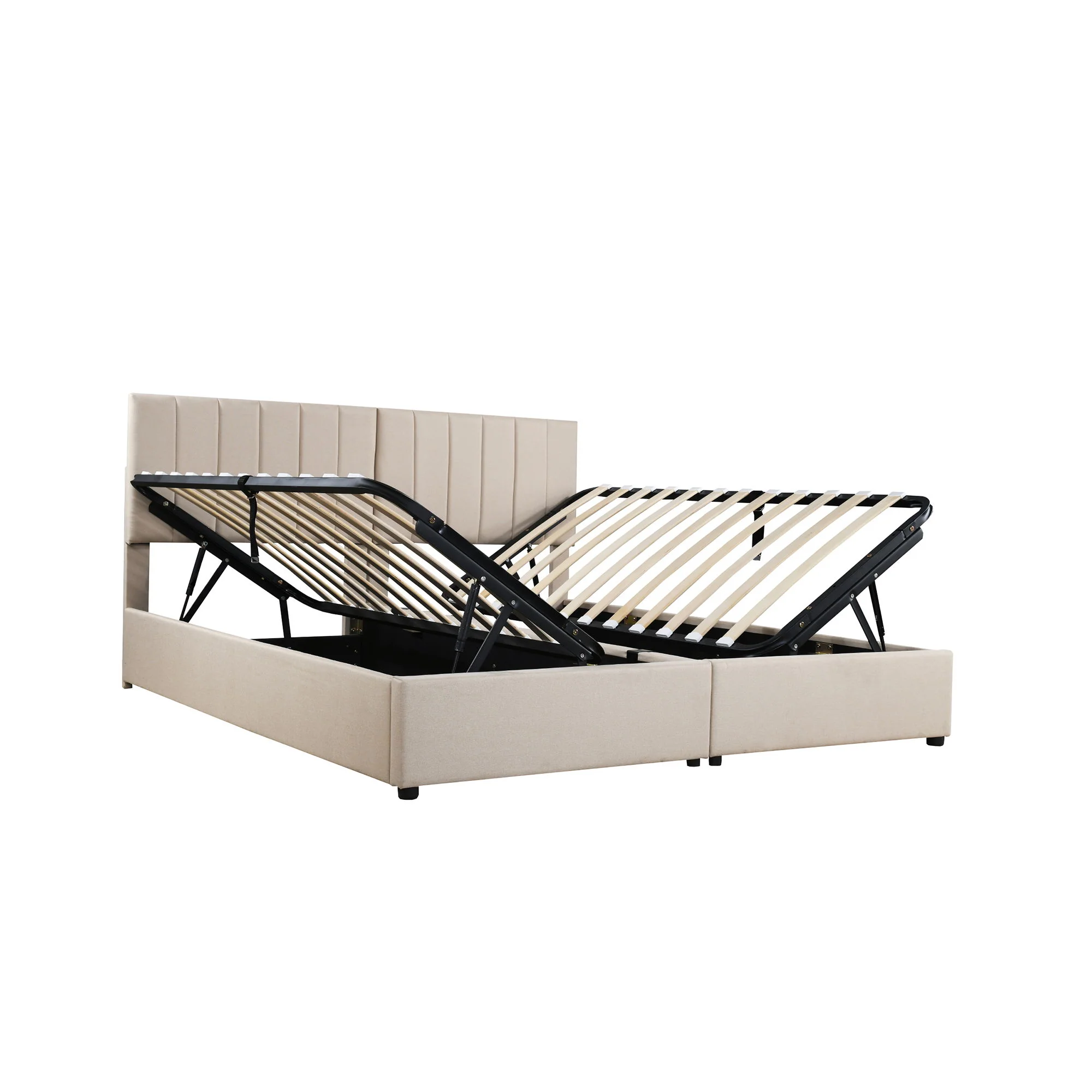 Upholstered Platform Bed With A Hydraulic Storage System - Image 9