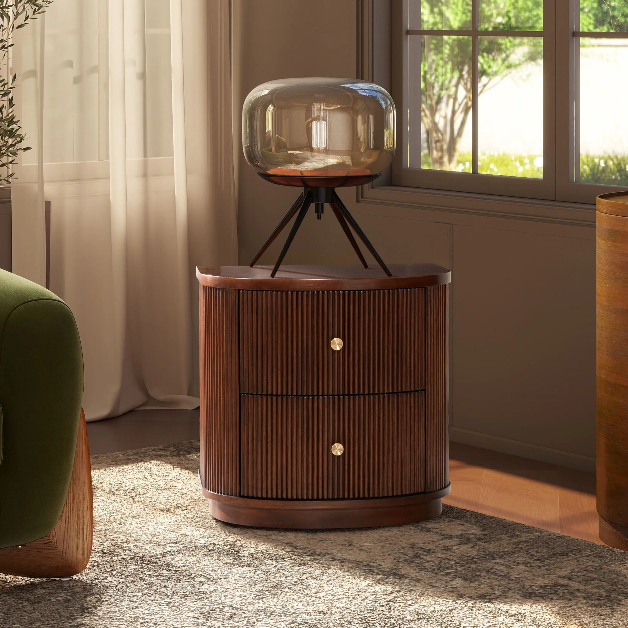 Valentine - 2 Drawer Storage Side Table - Image 4
