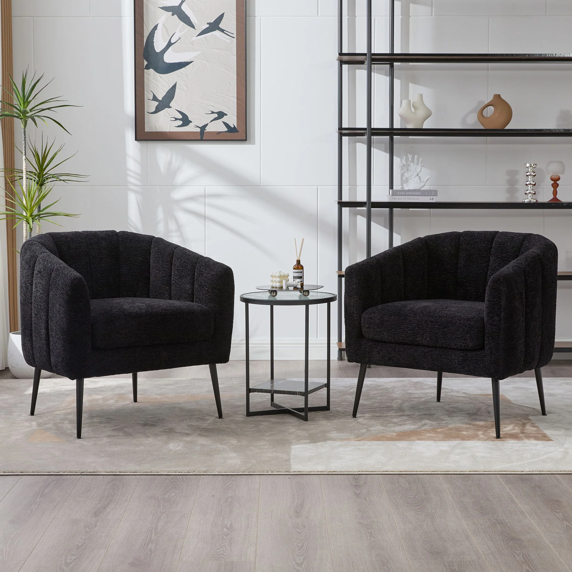 Vanity Barrel Accent Lounge Chair - Image 3