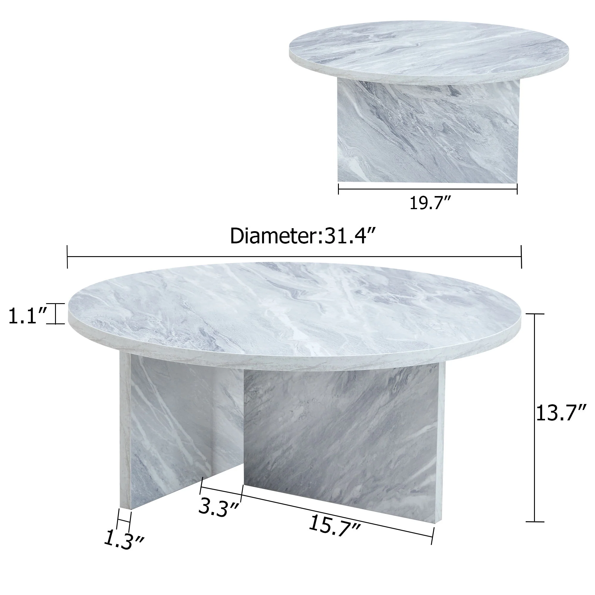 Versatile Round Coffee Table For Various Interior Styles - Image 11