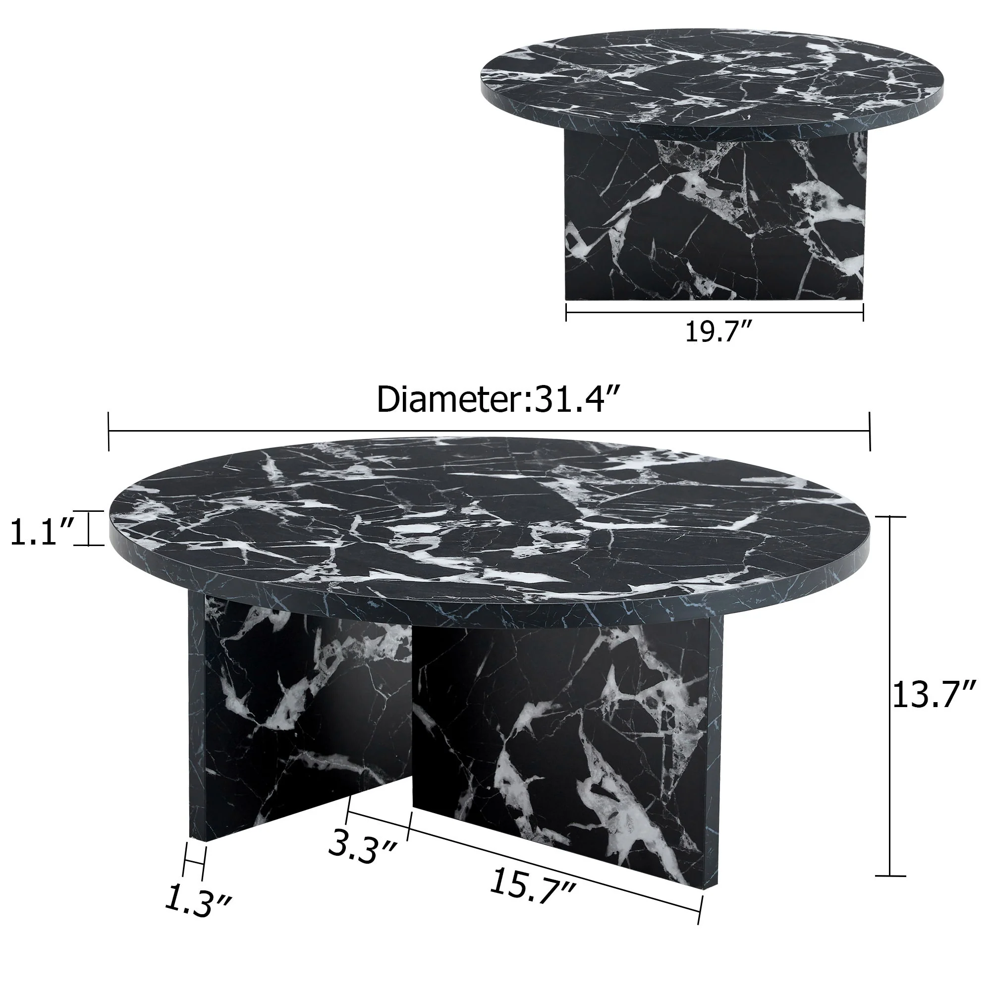 Versatile Round Coffee Table For Various Interior Styles - Image 6