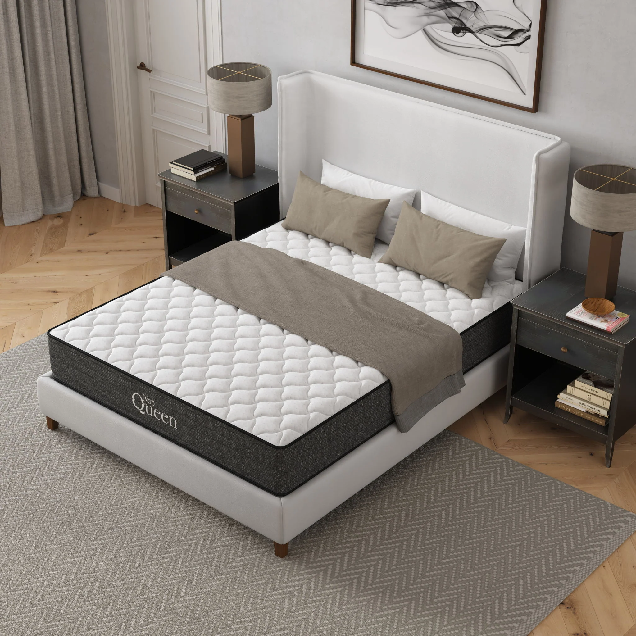 Victoria - 12" Cooling Gel Hybrid Mattress - Image 4