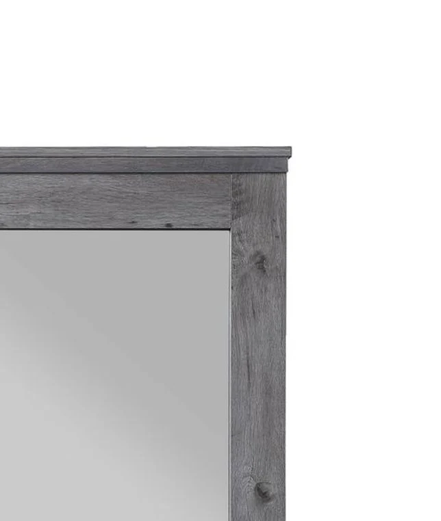 Vidalia - Rustic Mirror - Gray / Oak - Image 4