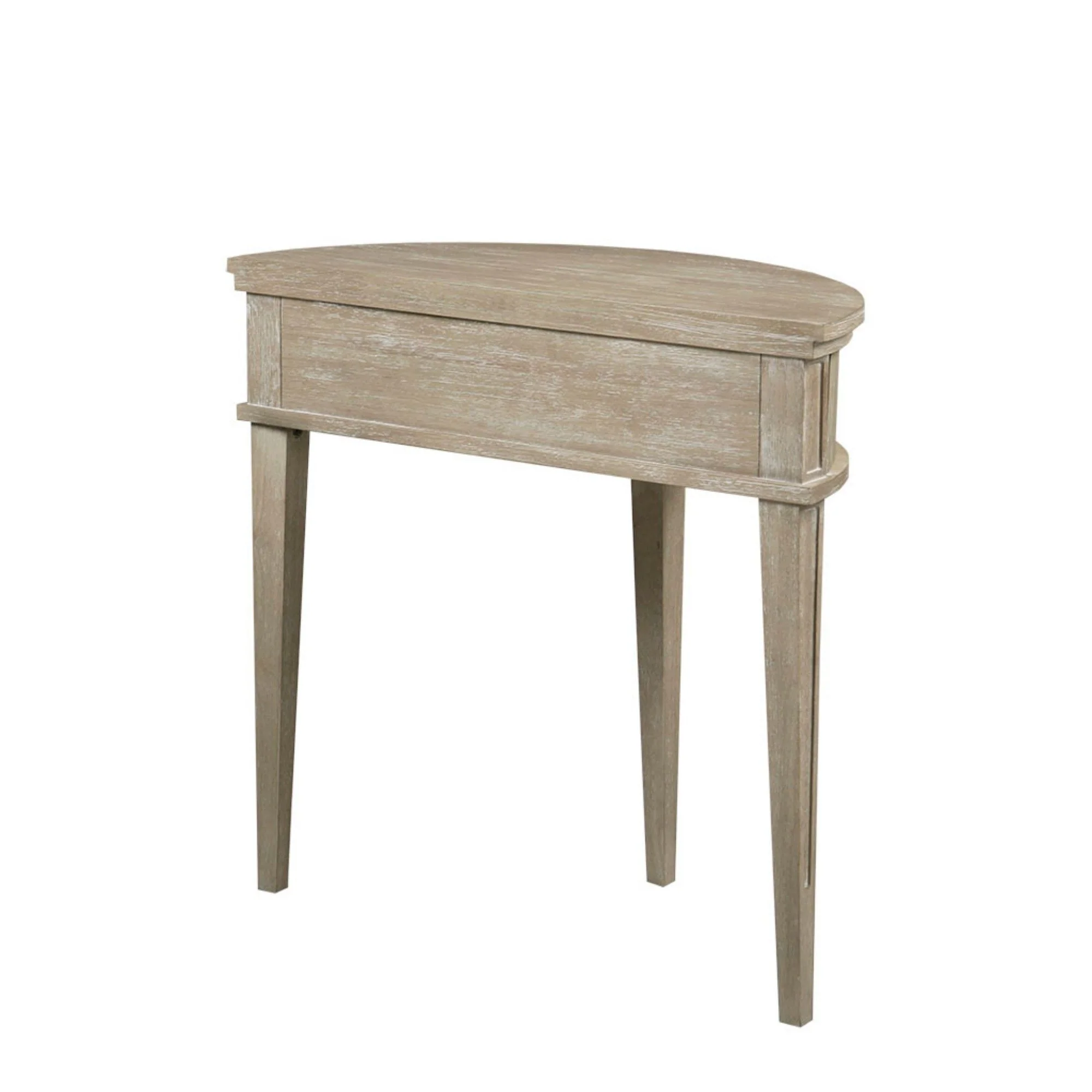 Vintage Inspired Storage Console Table With Fluted Doors - Image 4