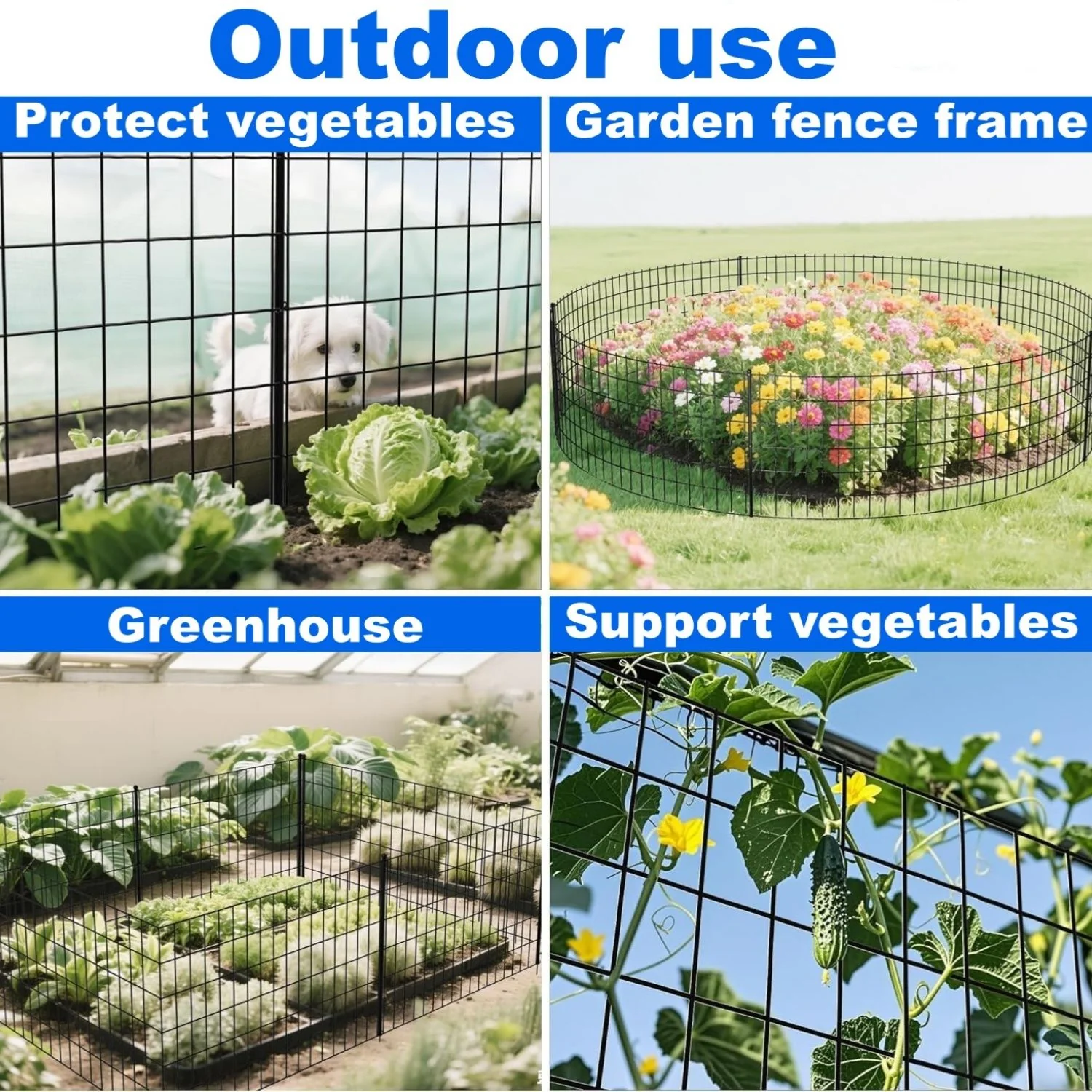 Vinyl-Coated Metal Welded Wire Fence For Poultry Cage Protection - Image 6
