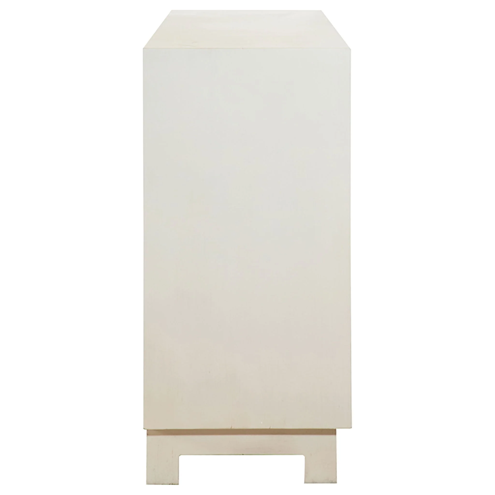 Wanda - Rectangular 4 Door Accent Cabinet - White - Image 3