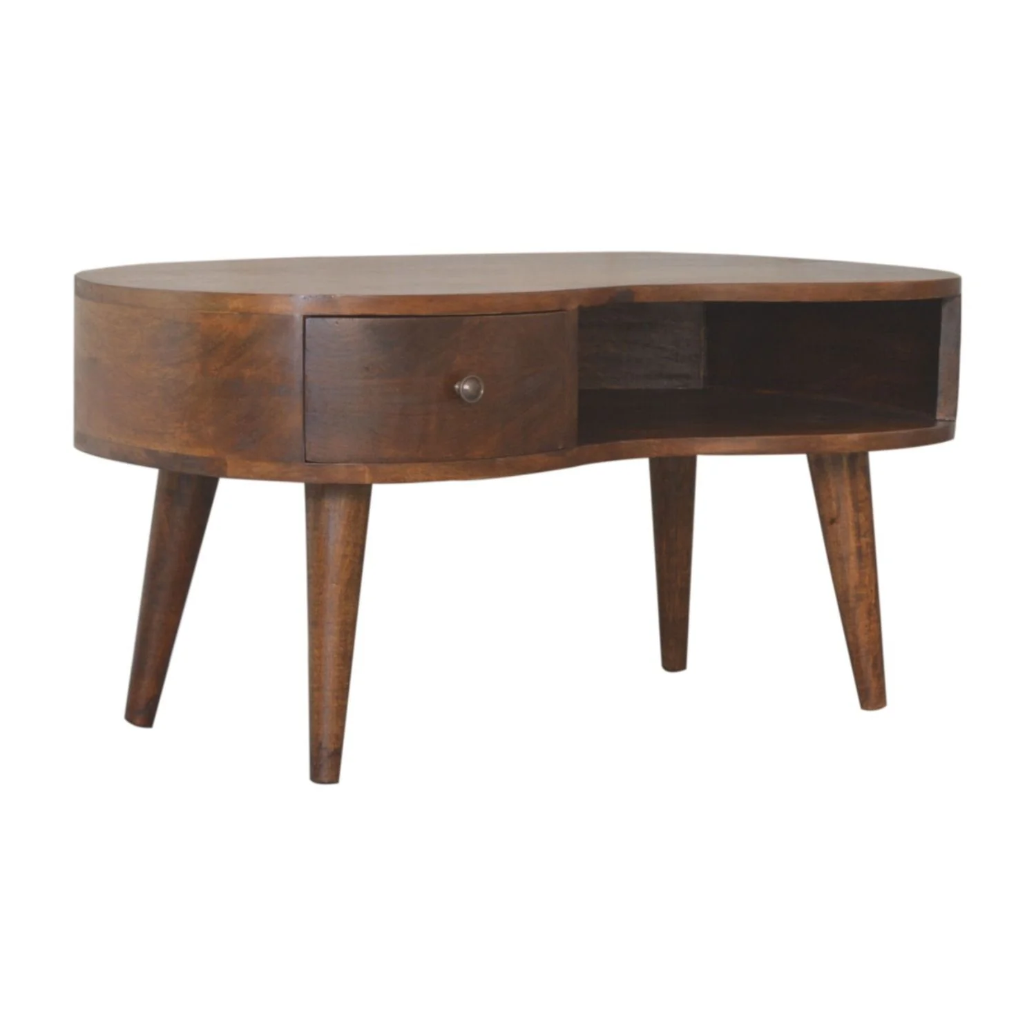 Wave Coffee Table With 1 Drawer - Image 16