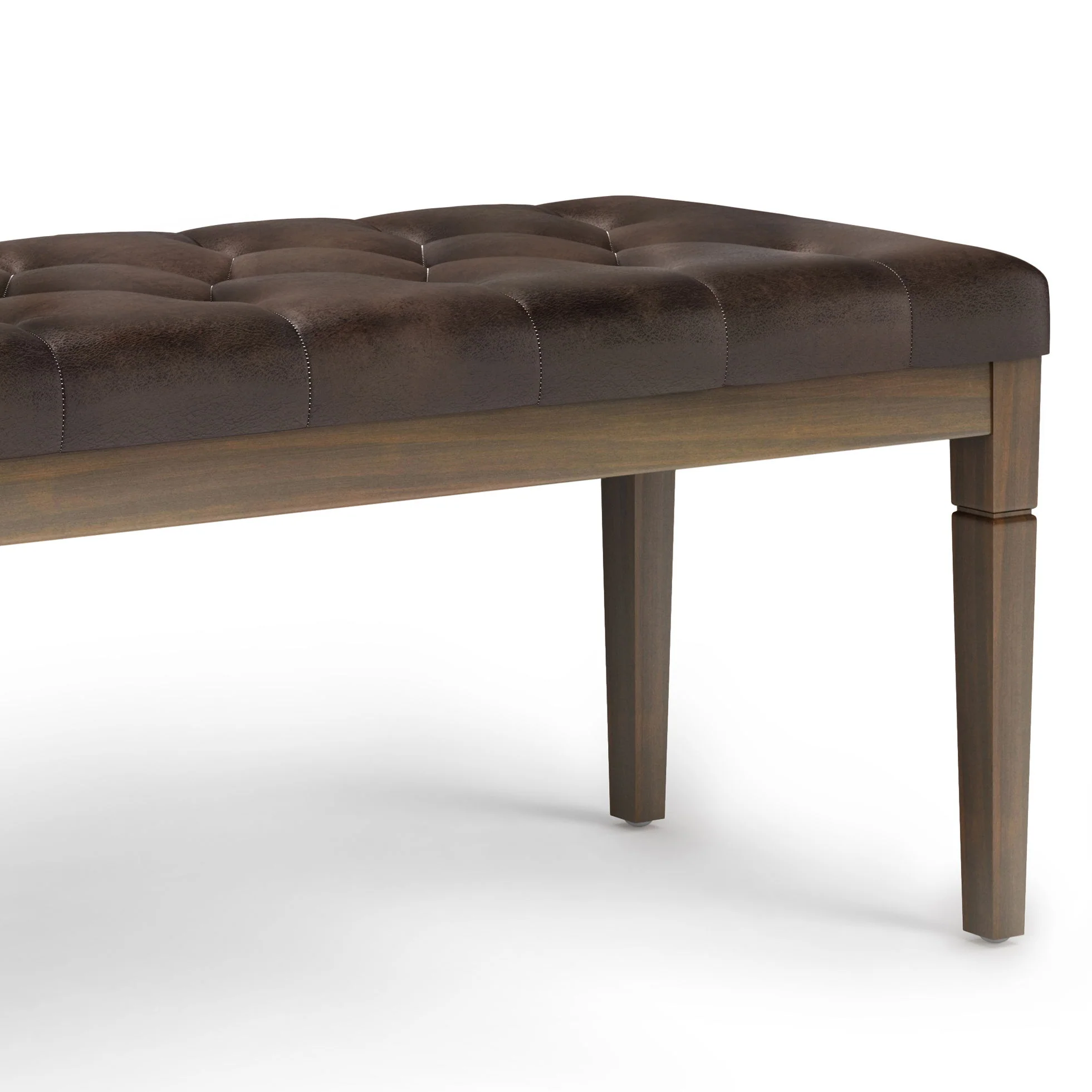 Waverly - Upholstered Tufted Ottoman Bench - Image 14