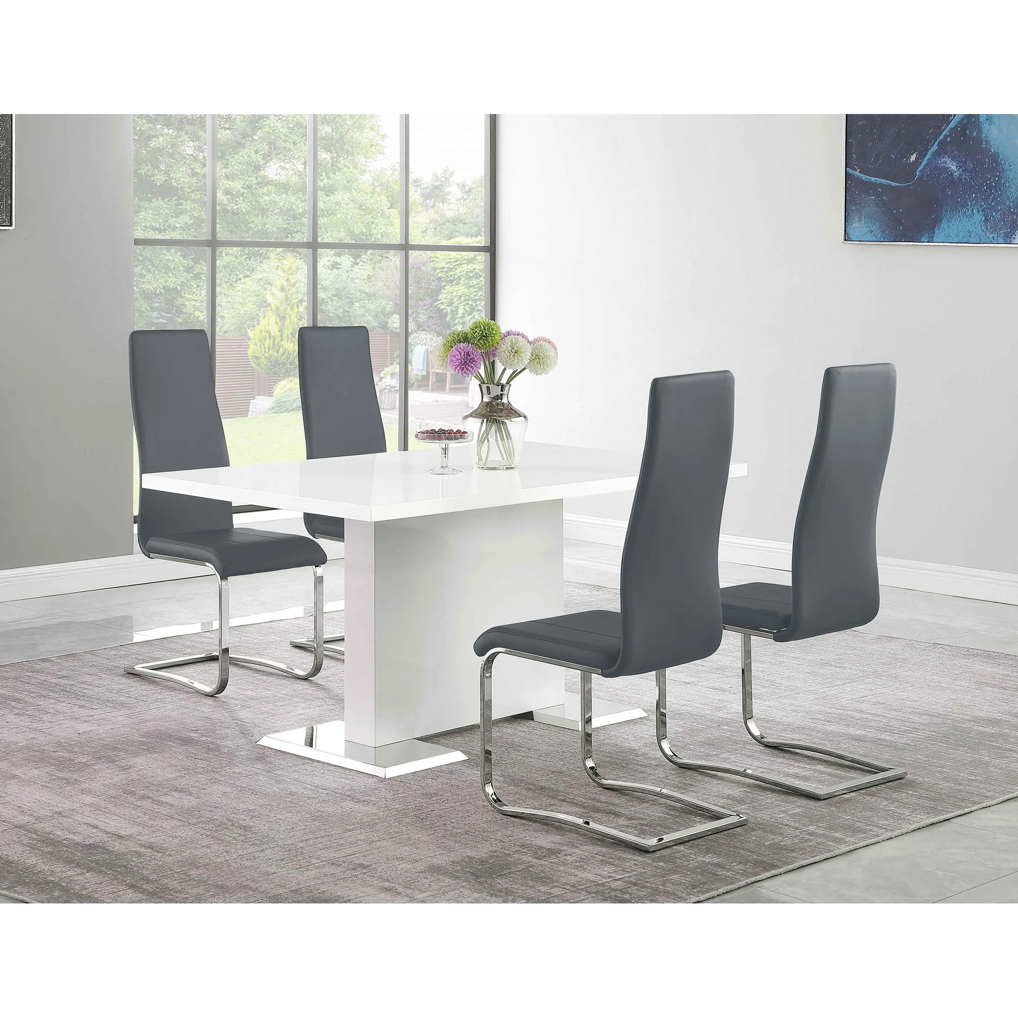 Wenzl - 5 Piece Dining Table Set - Image 12