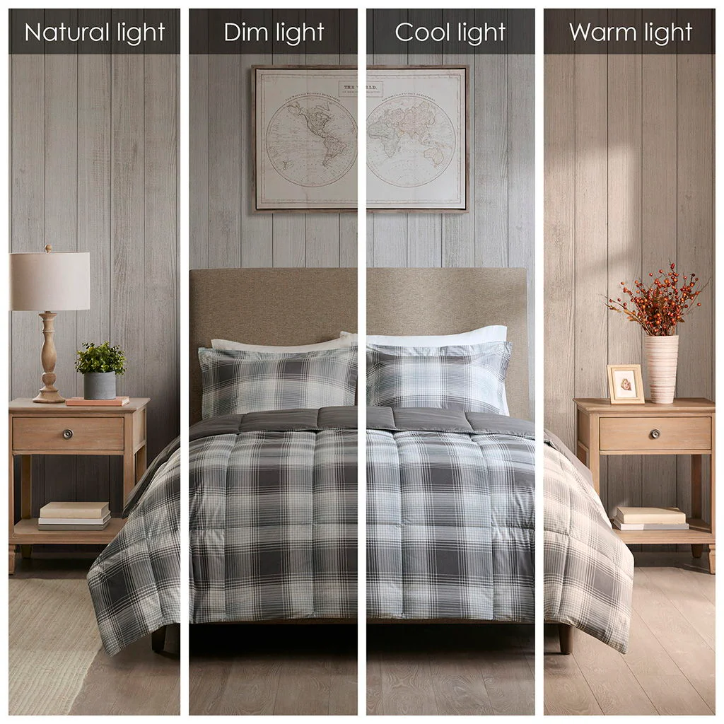 Woodsman - Comforter Mini Set - Gray - Image 4