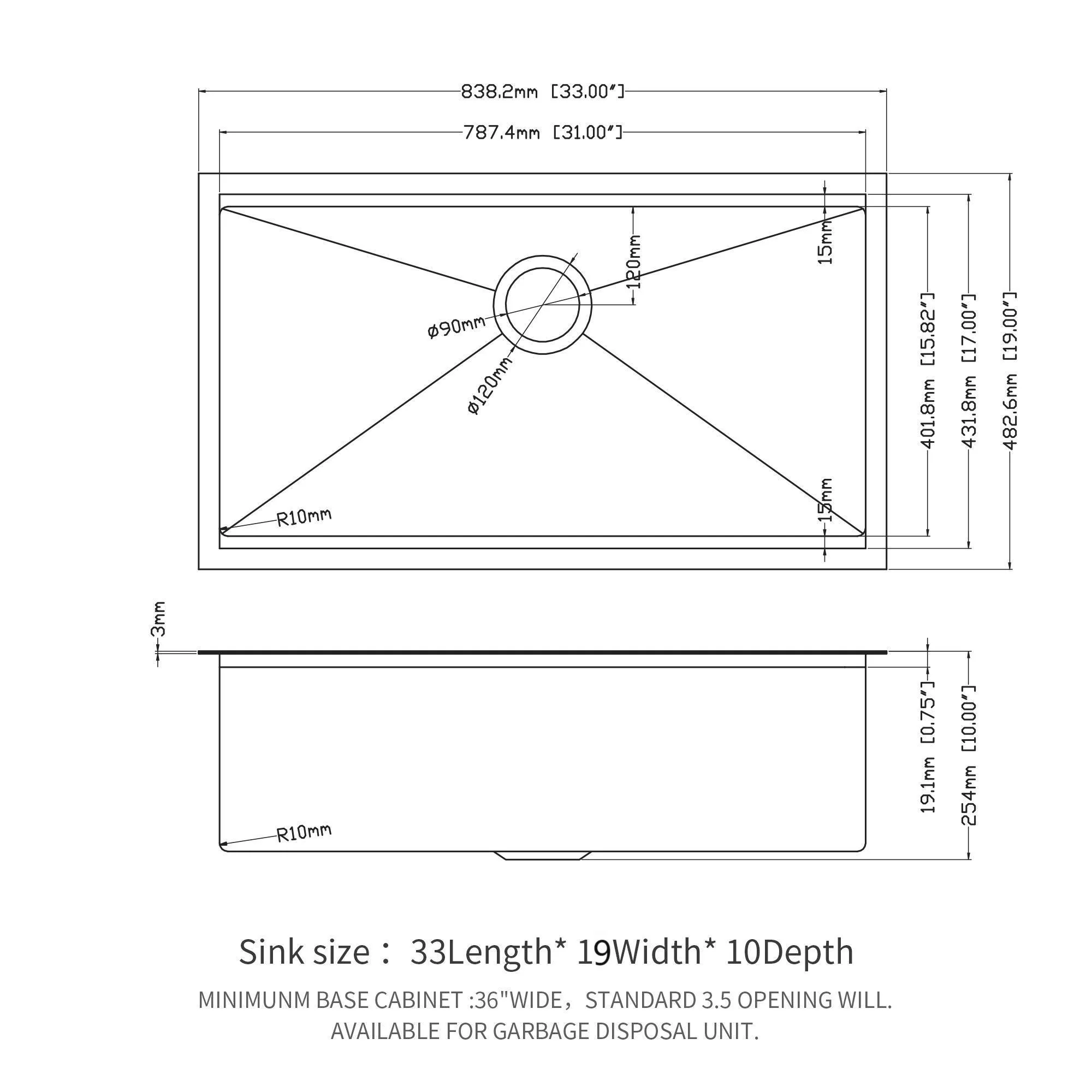 Workstation Kitchen Sink, Single Bowl Undermount - Image 7