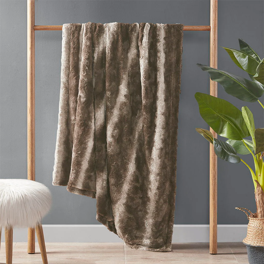 Zuri - Oversized Throw - Brown - Image 4